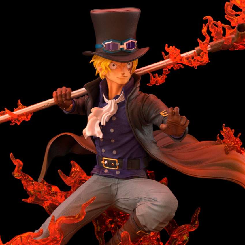 2153 Sabo - One Piece - STL 3D Print Files