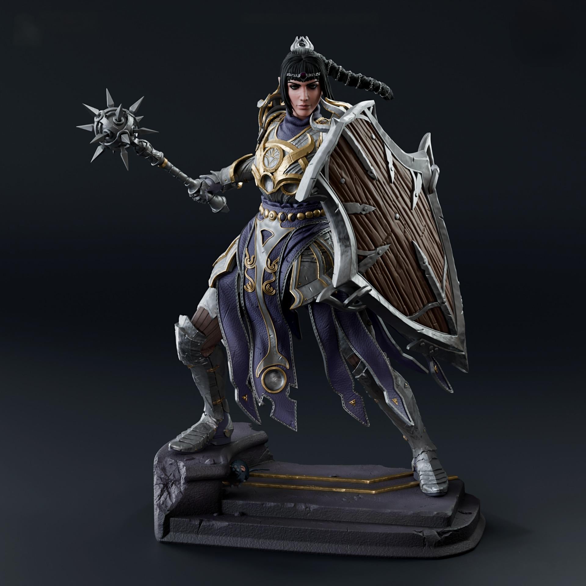 Shadowhearth 2155 Shadowheart - Baldurs Gate 3 - STL 3D Print Files – My Stl