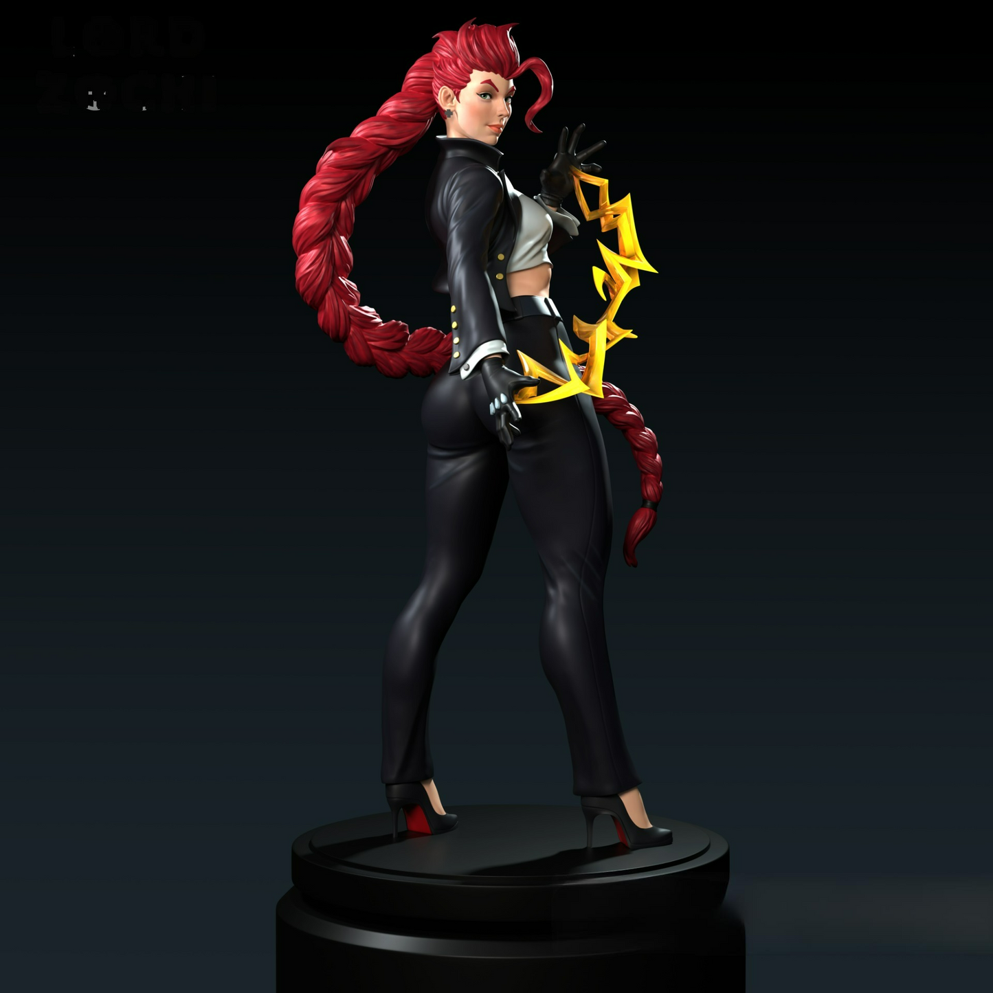 2156 Crimson Viper - Street Fighter - STL 3D Print Files