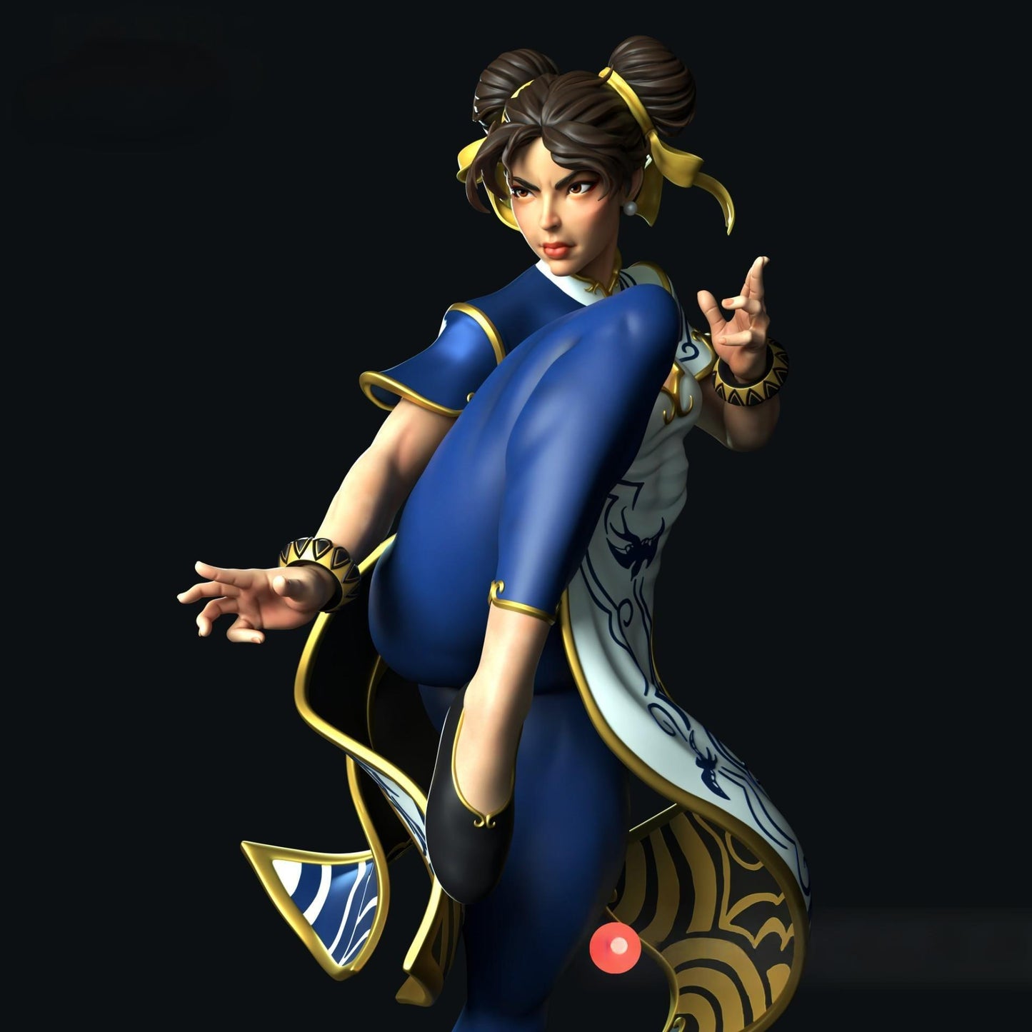 2166 Chun-Li - Street Fighter - STL 3D Print Files