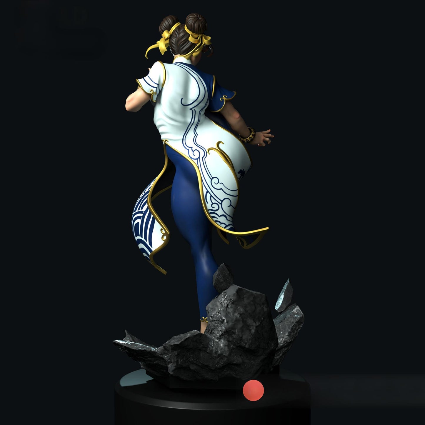 2166 Chun-Li - Street Fighter - STL 3D Print Files