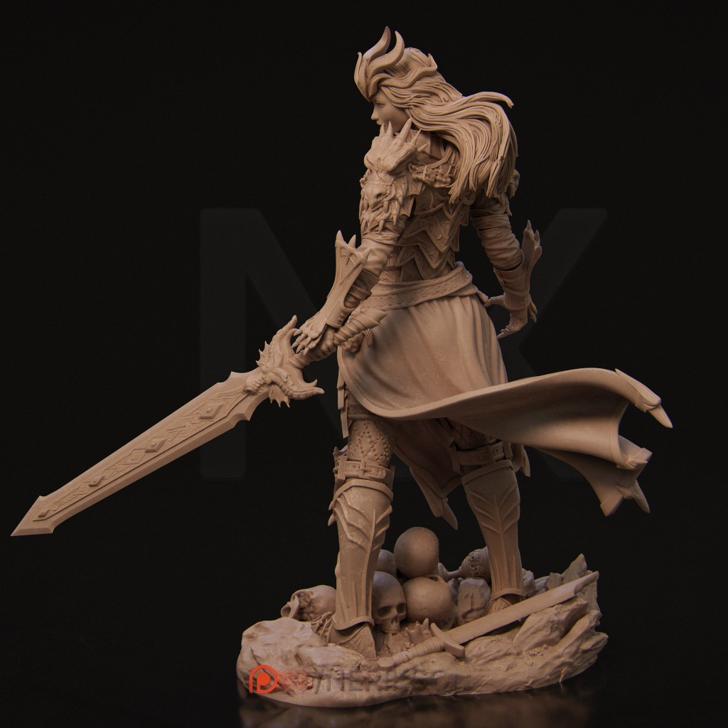 2172 Aleehra Warrior - STL 3D Print Files