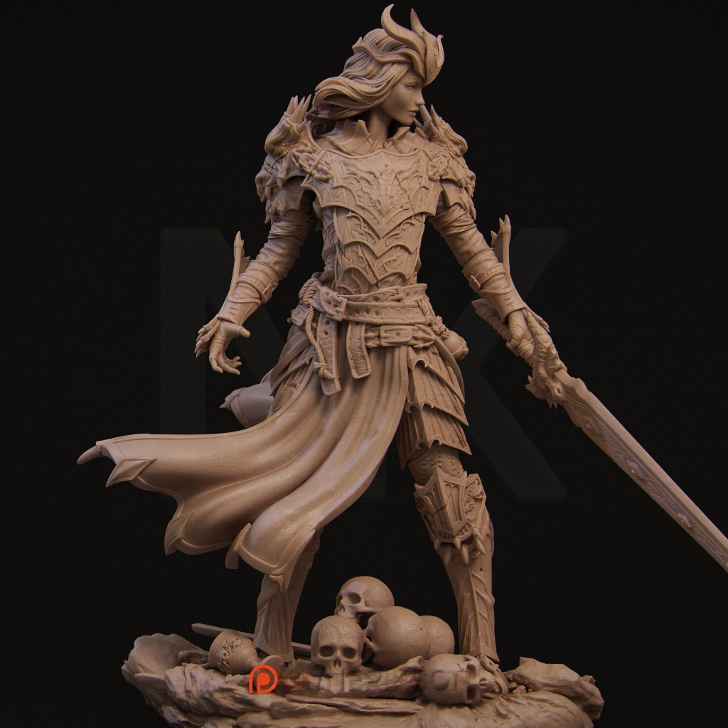 2172 Aleehra Warrior - STL 3D Print Files