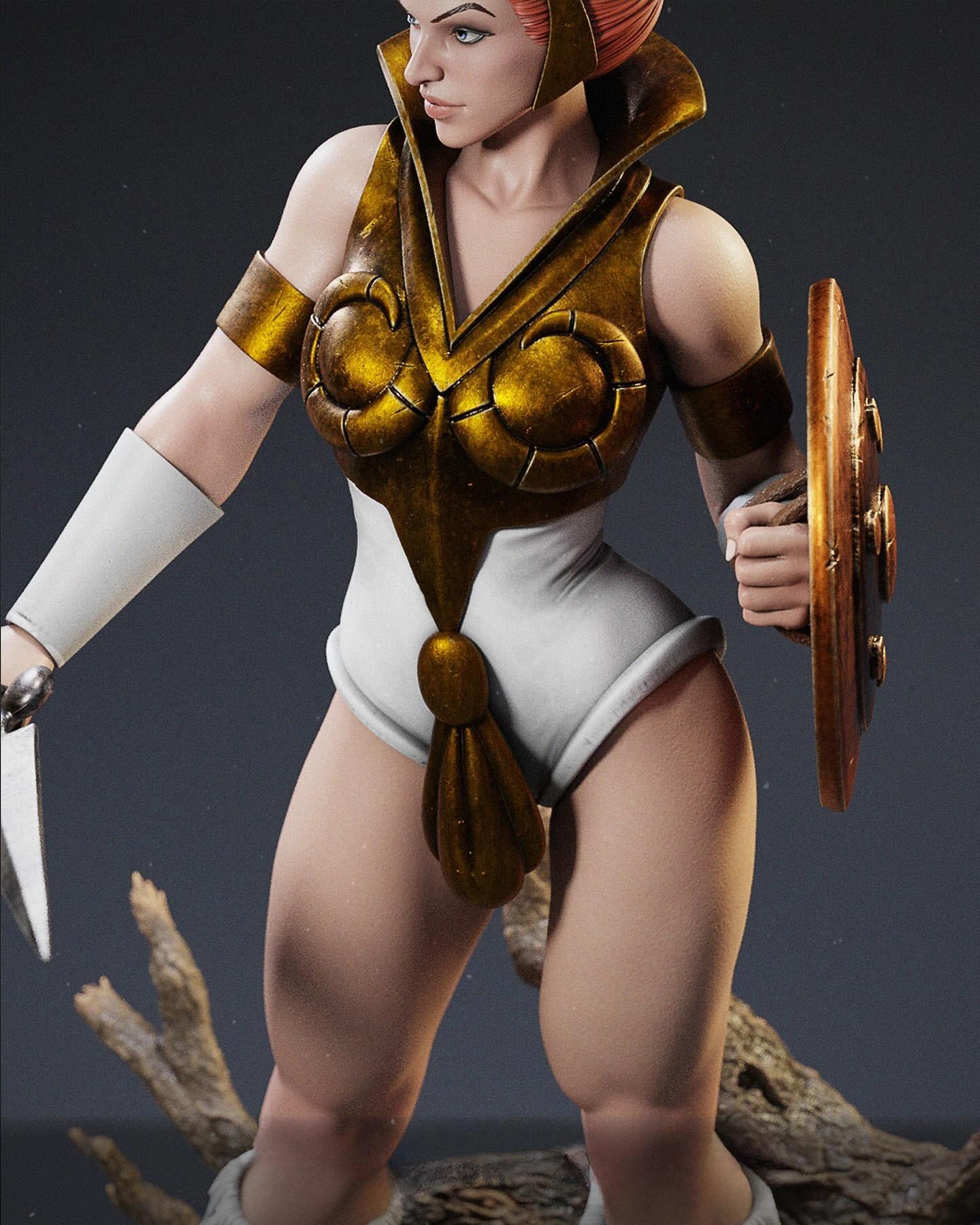 2181 Teela - Masters of the Universe - STL 3D Print Files