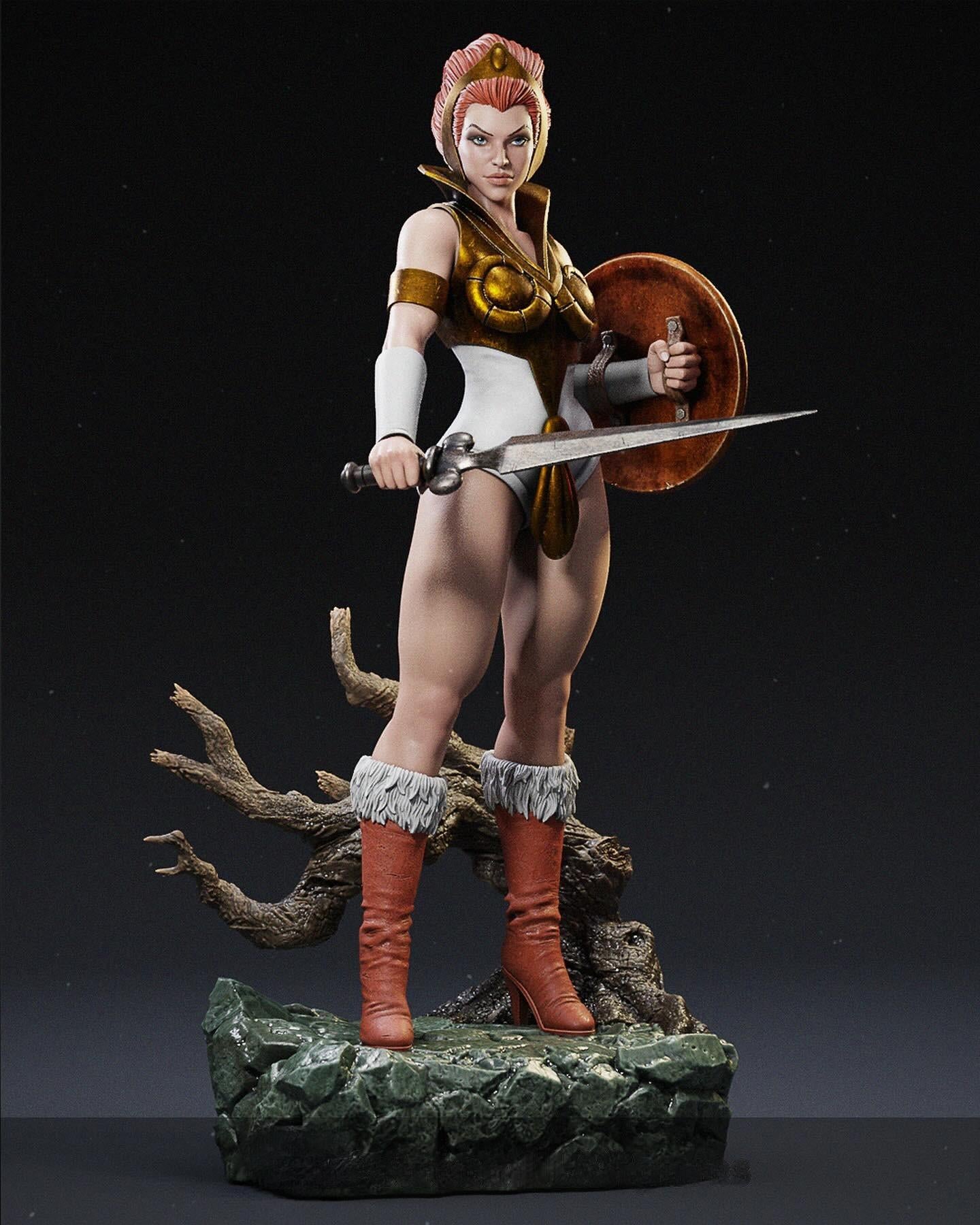 2181 Teela - Masters of the Universe - STL 3D Print Files