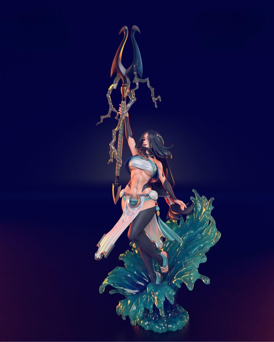 2191 Sadeena - The Rising of the Shield Hero - STL 3D Print Files