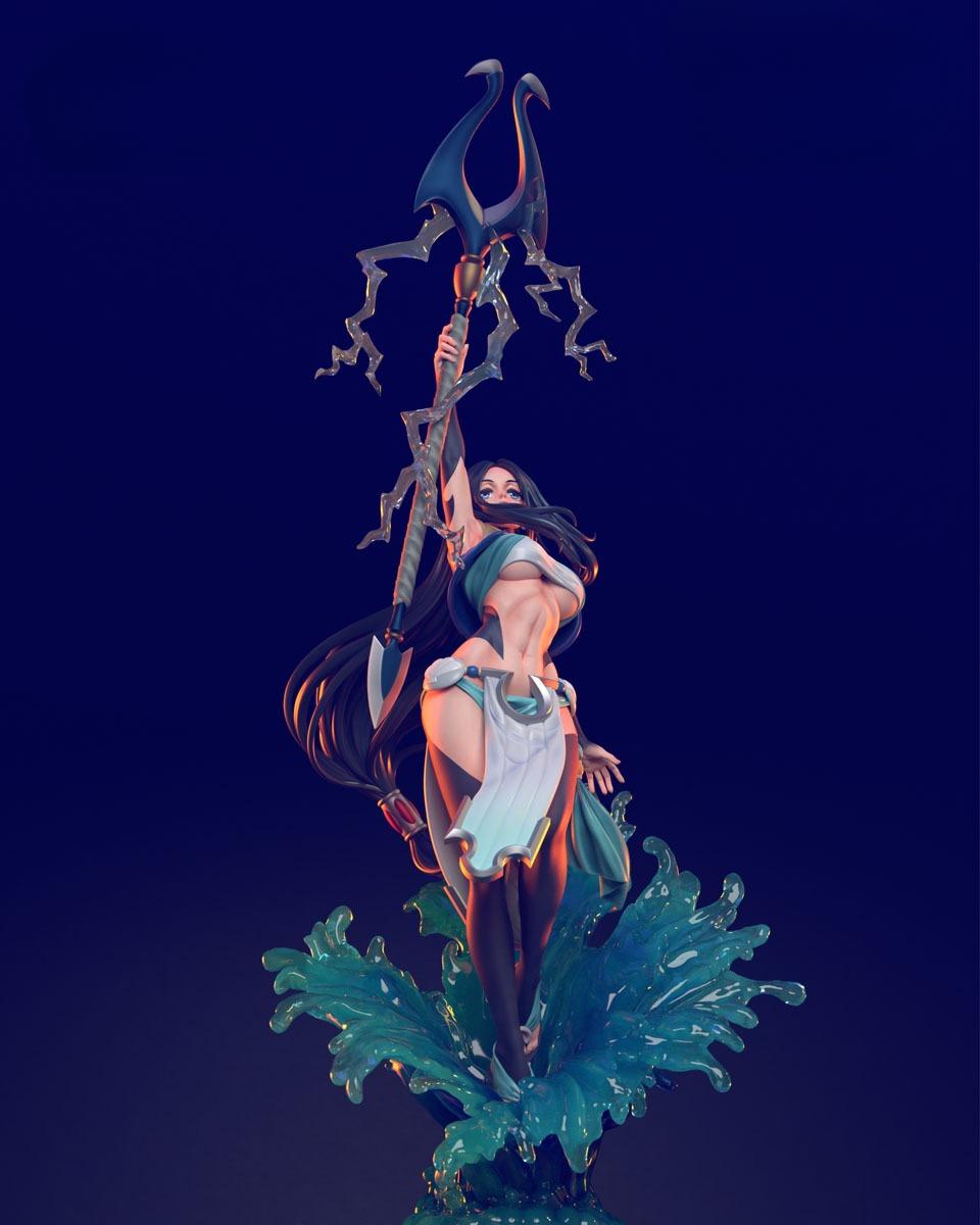 2191 Sadeena - The Rising of the Shield Hero - STL 3D Print Files