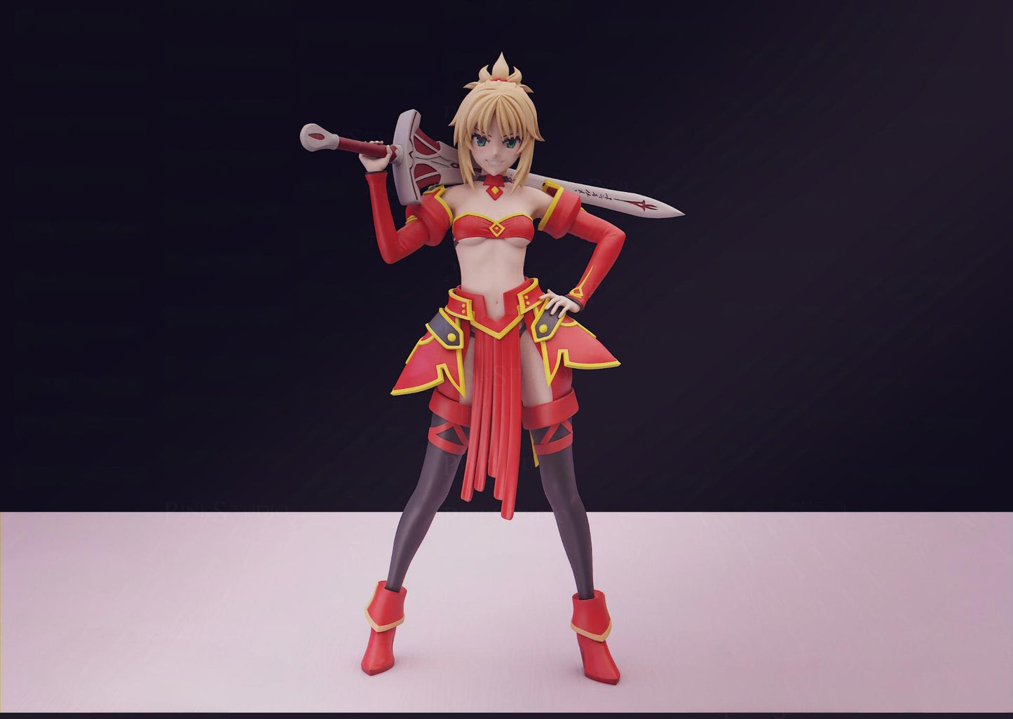 1237 Mordred Pendragon NSFW - Fate/Grand Order - STL 3D Print Files