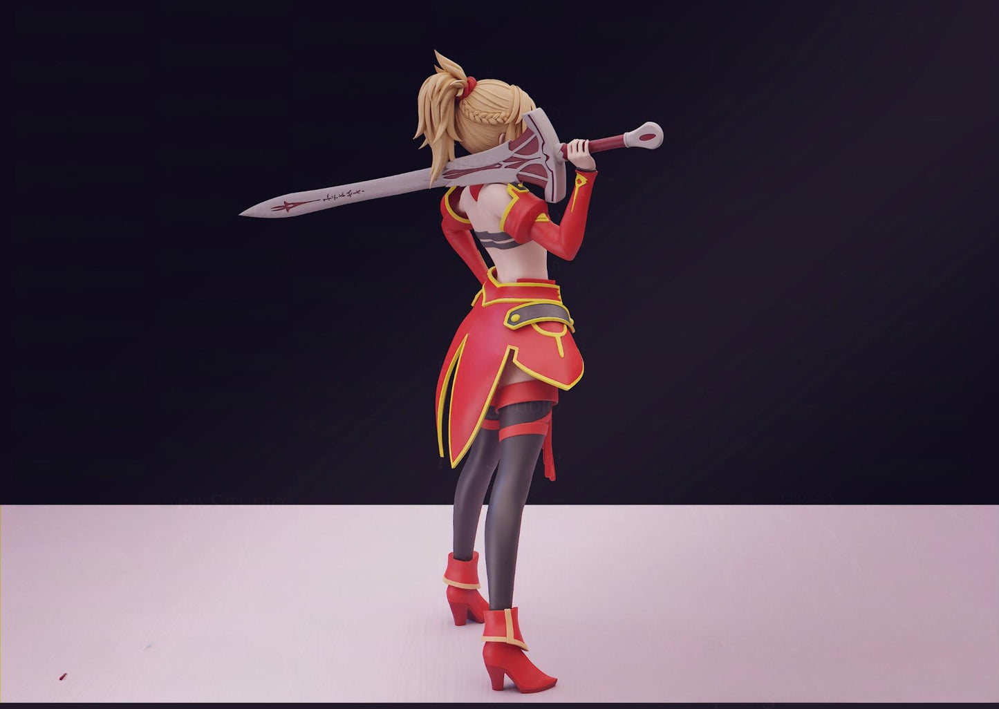 1237 Mordred Pendragon NSFW - Fate/Grand Order - STL 3D Print Files