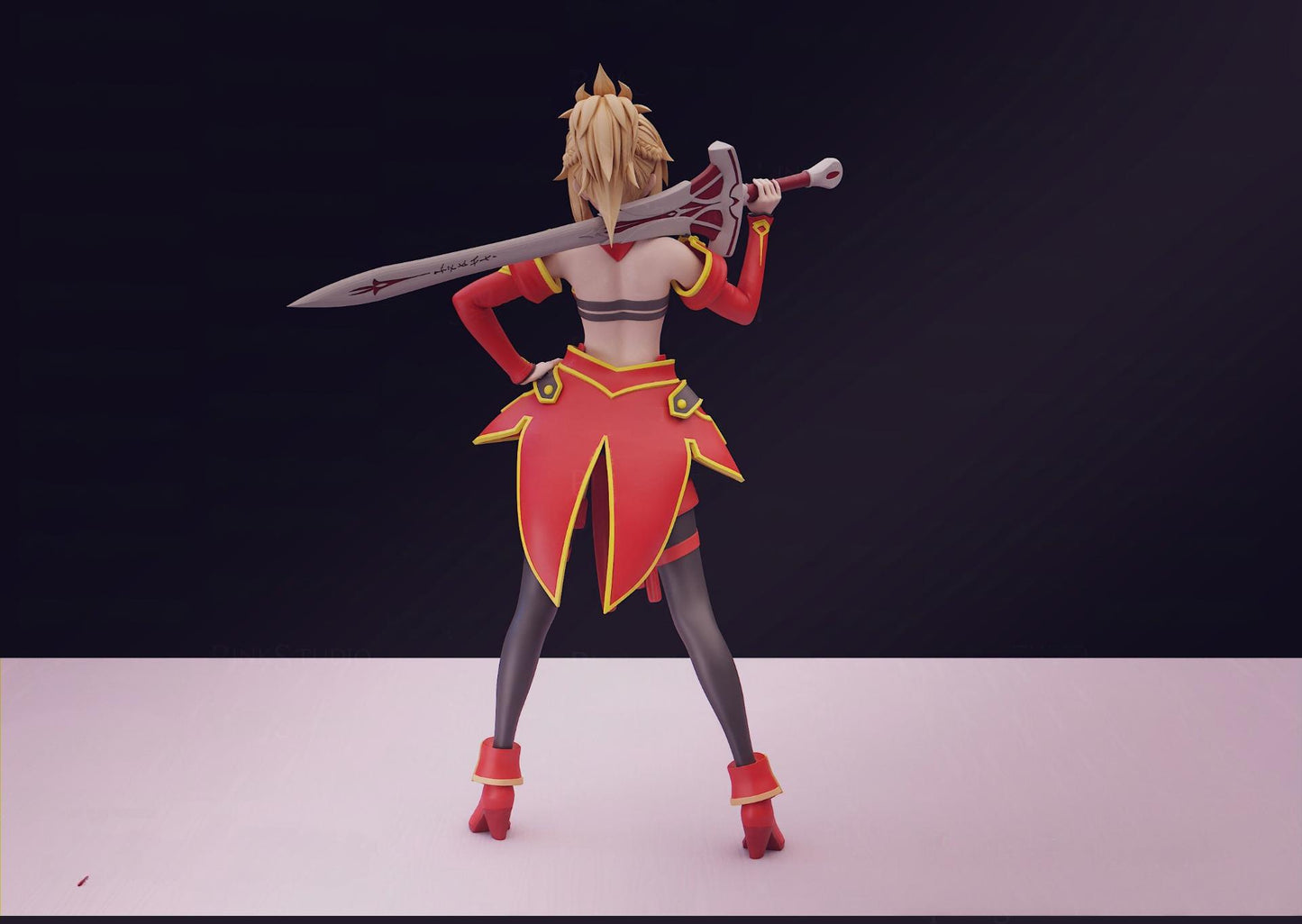 1237 Mordred Pendragon NSFW - Fate/Grand Order - STL 3D Print Files