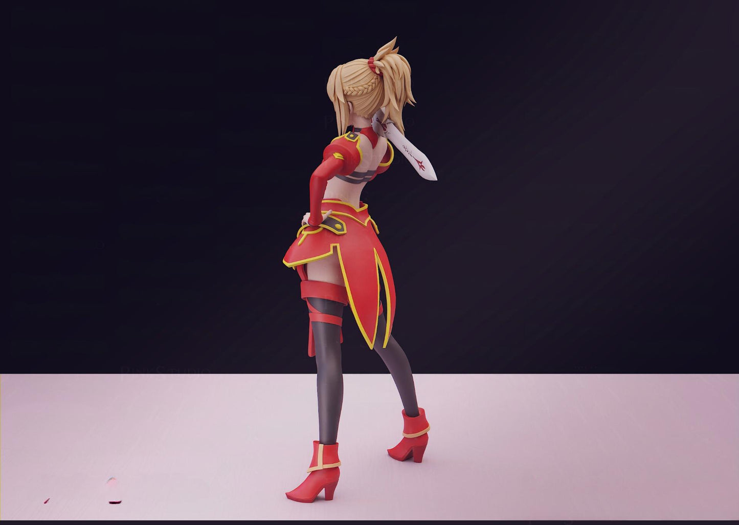 1237 Mordred Pendragon NSFW - Fate/Grand Order - STL 3D Print Files