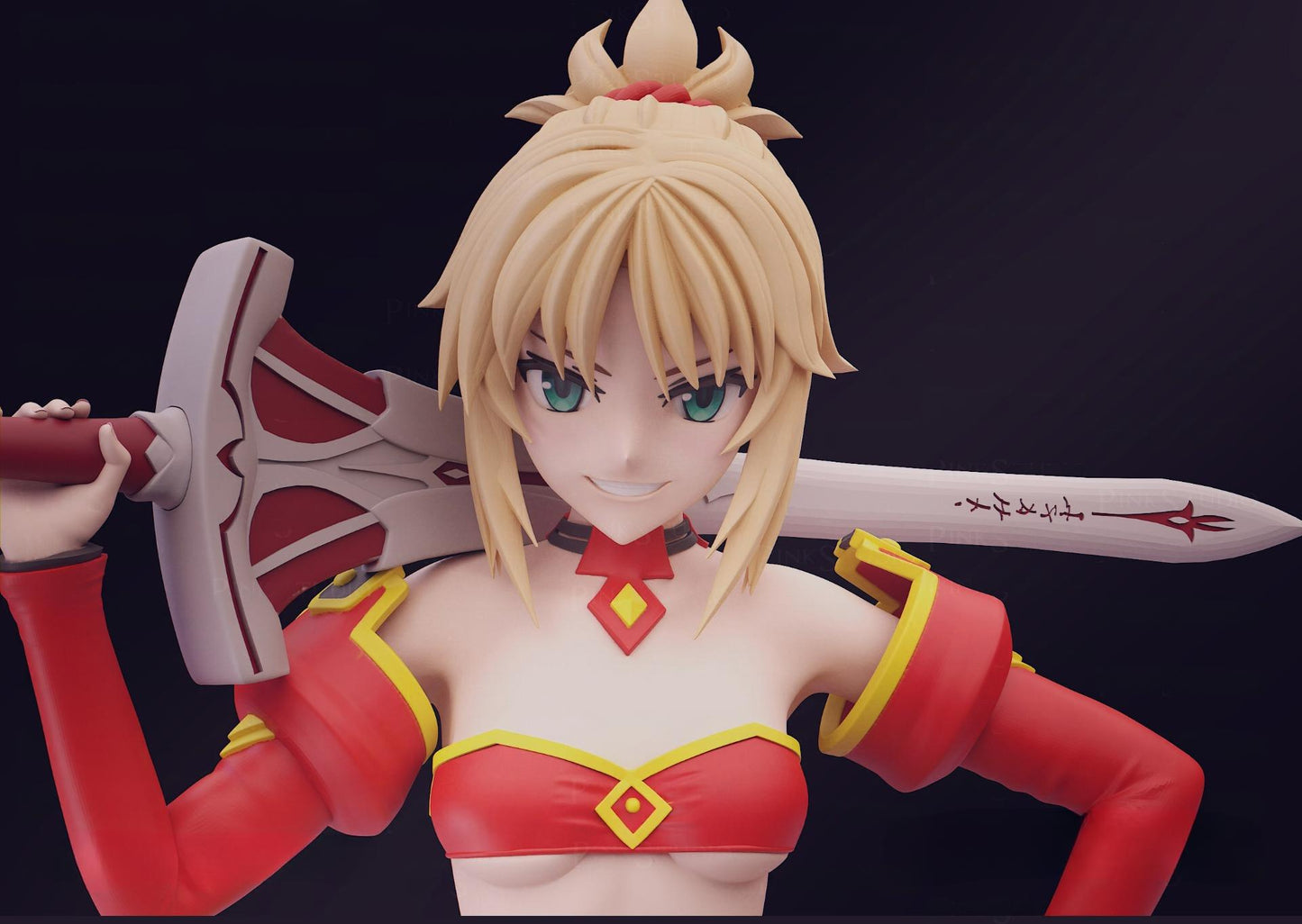 1237 Mordred Pendragon NSFW - Fate/Grand Order - STL 3D Print Files