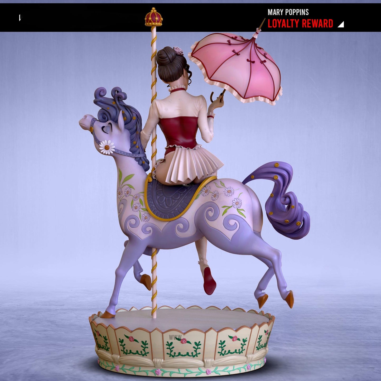 2195 Mary Poppins NSFW - STL 3D Print Files