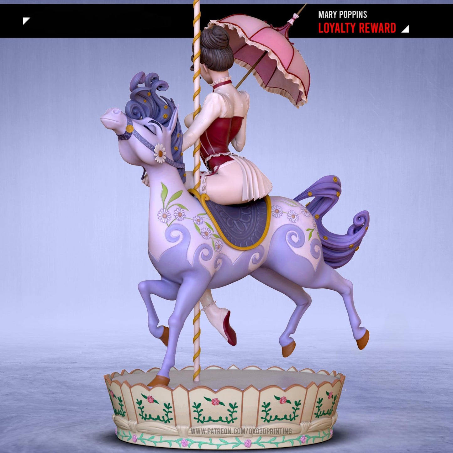 2195 Mary Poppins NSFW - STL 3D Print Files