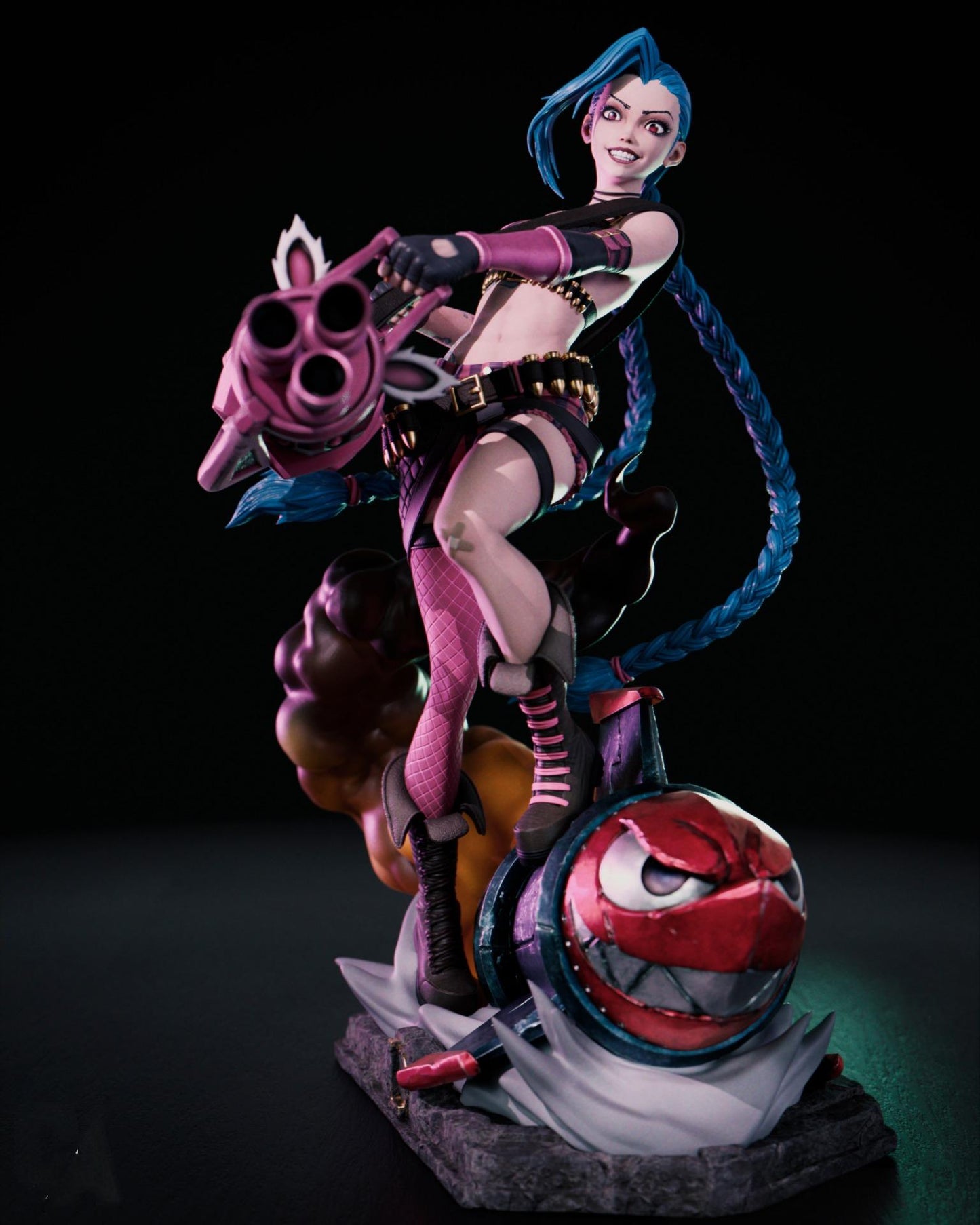 2199 Jinx - League of Legends - STL 3D Print Files