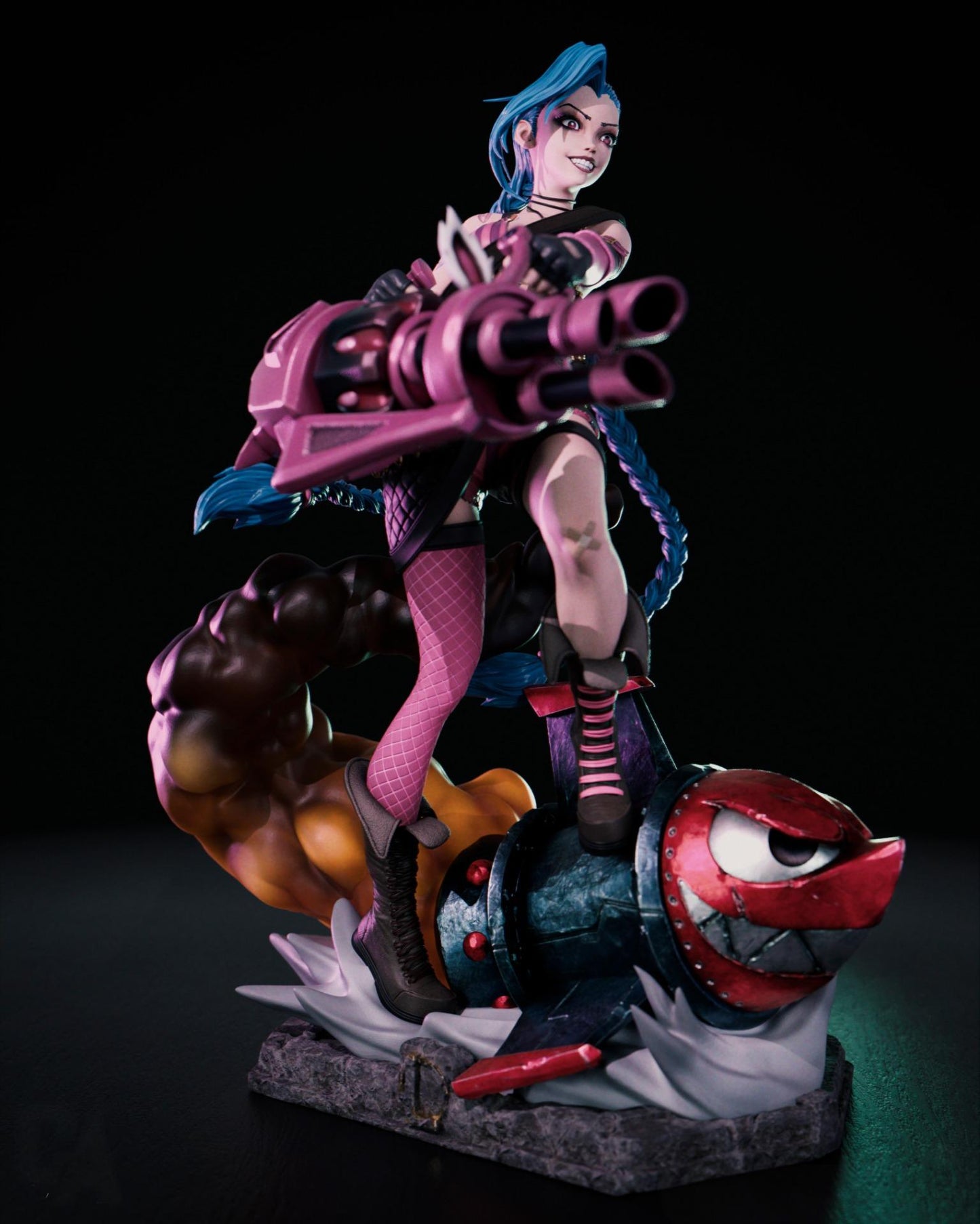 2199 Jinx - League of Legends - STL 3D Print Files