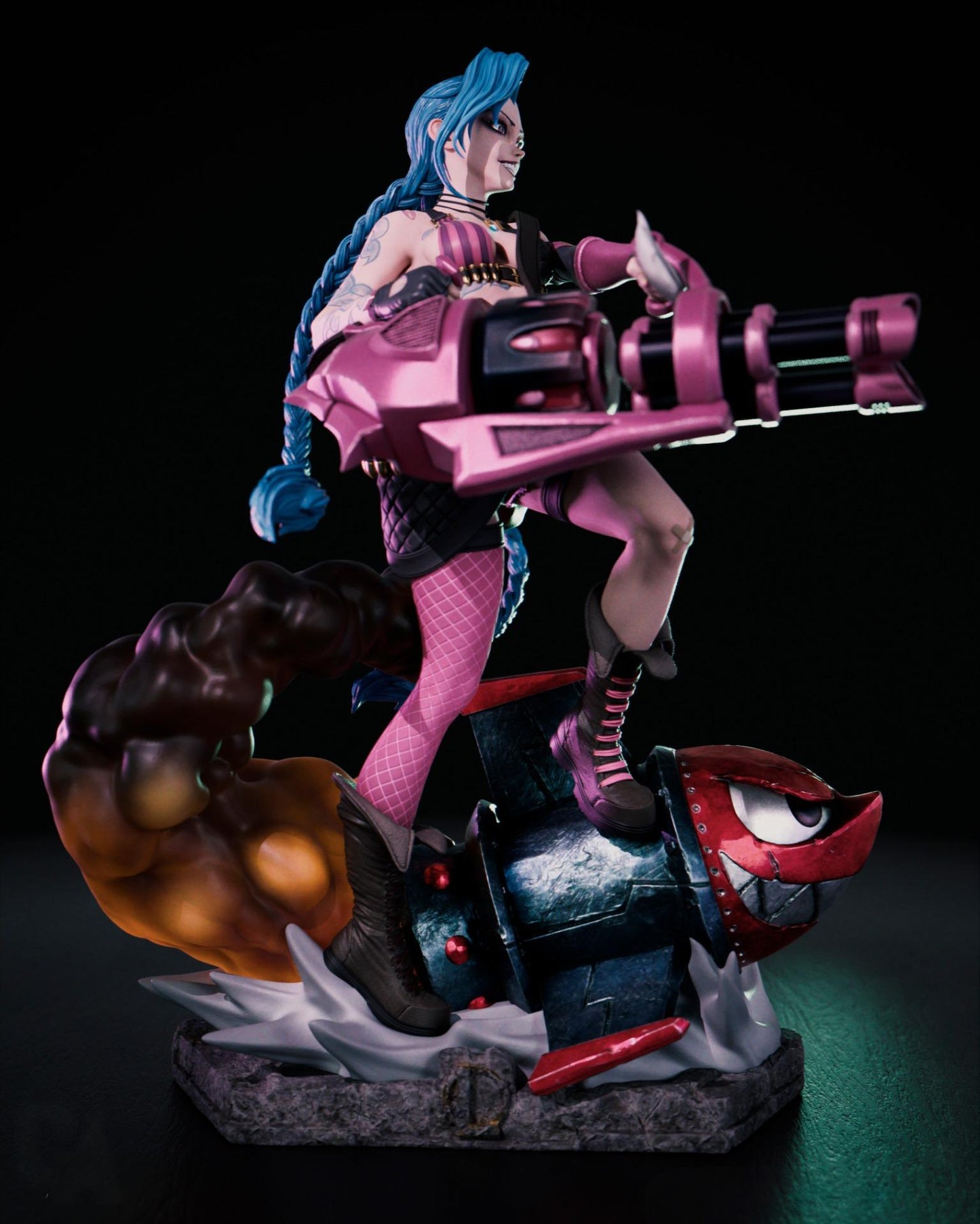 2199 Jinx - League of Legends - STL 3D Print Files