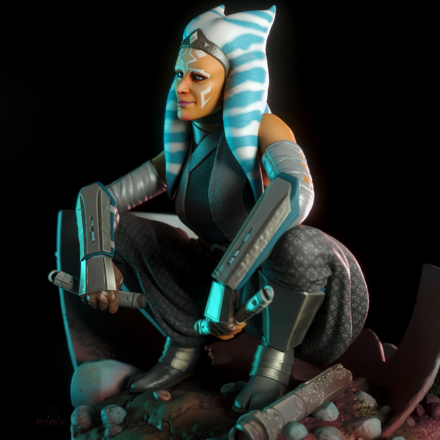 2220 Ahsoka Tano NSFW - Star Wars - STL 3D Print Files