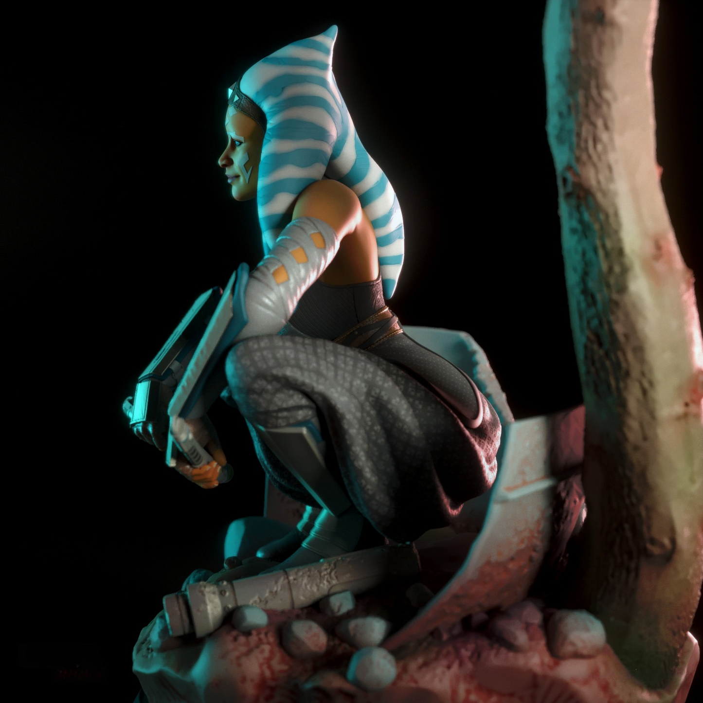 2220 Ahsoka Tano NSFW - Star Wars - STL 3D Print Files