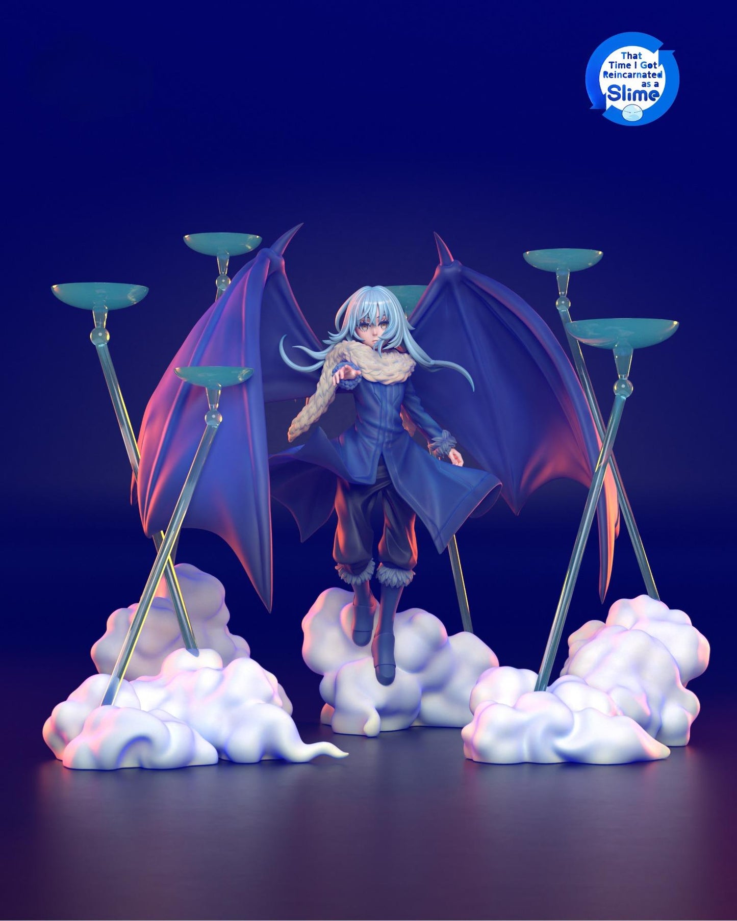 2227 Rimuru Tempest - Tensei Shitara Slime Datta Ken - STL 3D Print Files