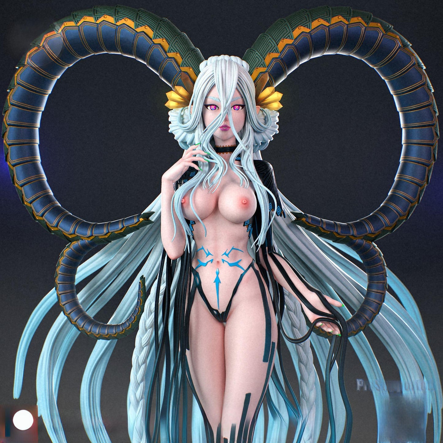 2229 Tiamat NSFW - Fate/Grand Order - STL 3D Print Files