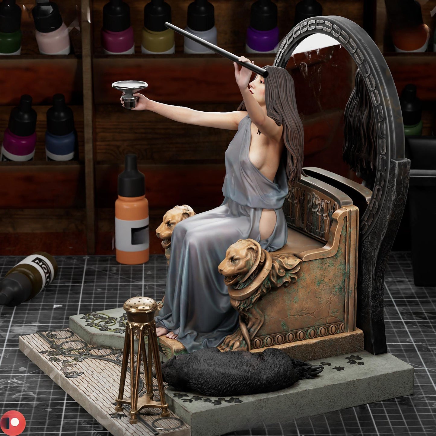 2237 Circe Offering the Cup to Ulysses - STL 3D Print Files