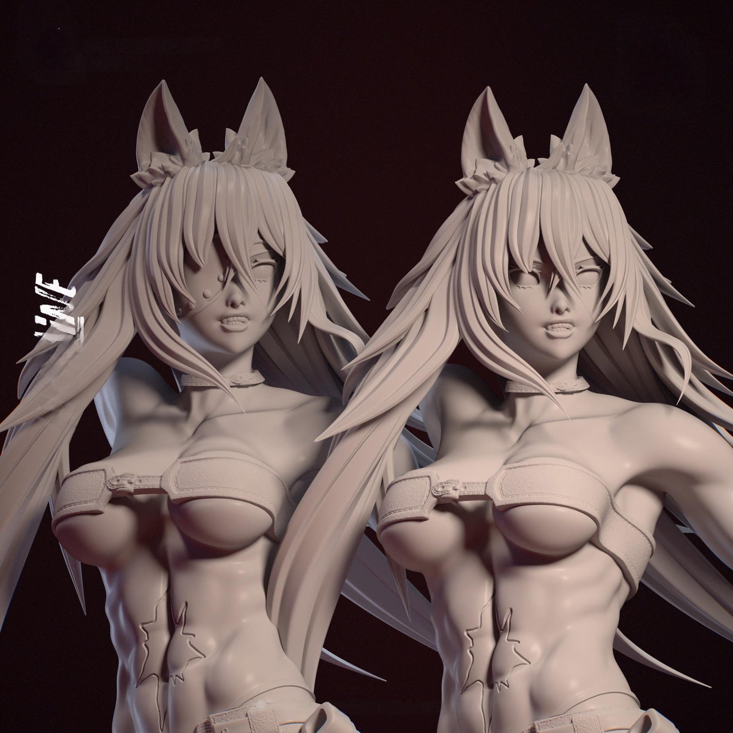 3002 Ghislaine Dedoldia - Mushoku Tensei - STL 3D Print Files