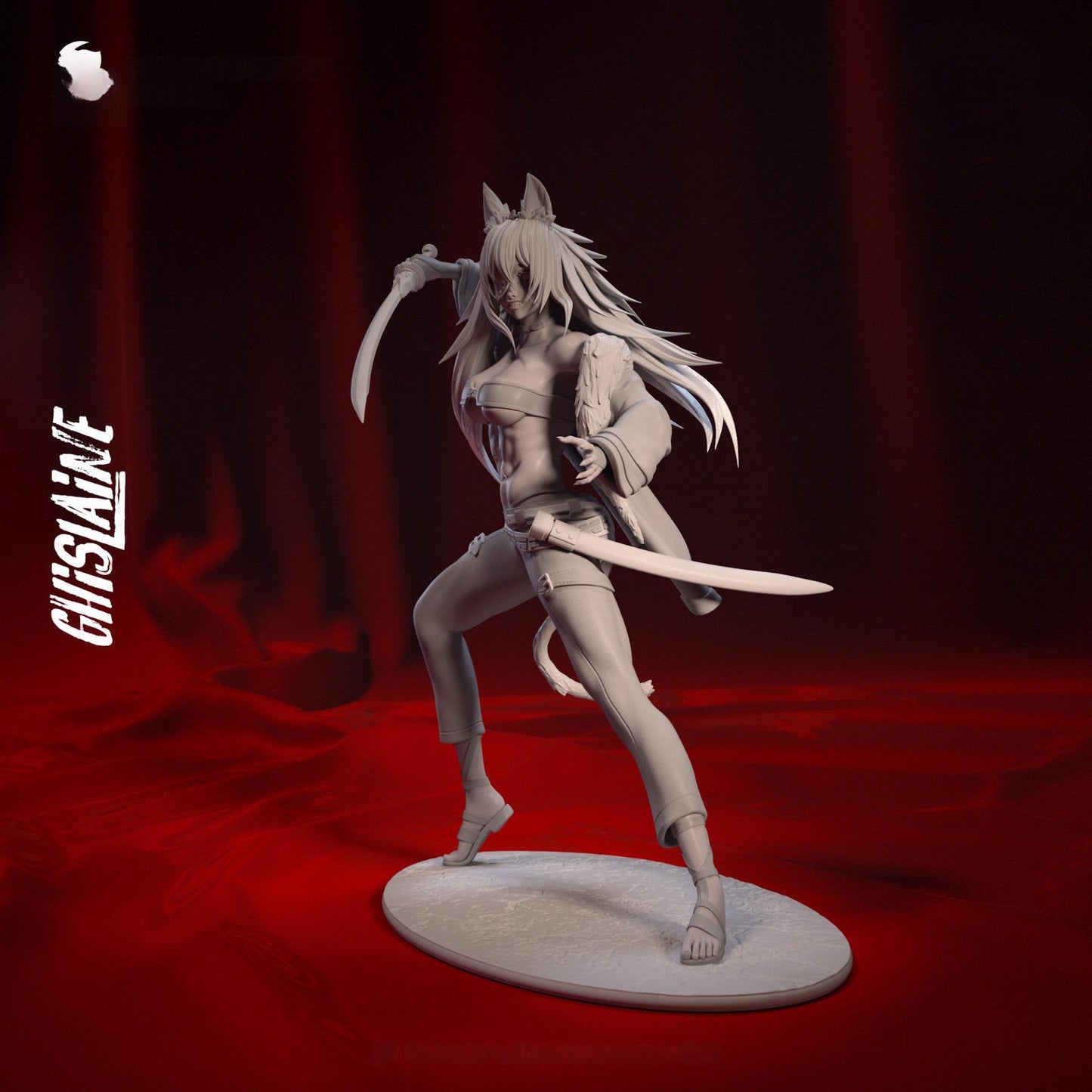 3002 Ghislaine Dedoldia - Mushoku Tensei - STL 3D Print Files