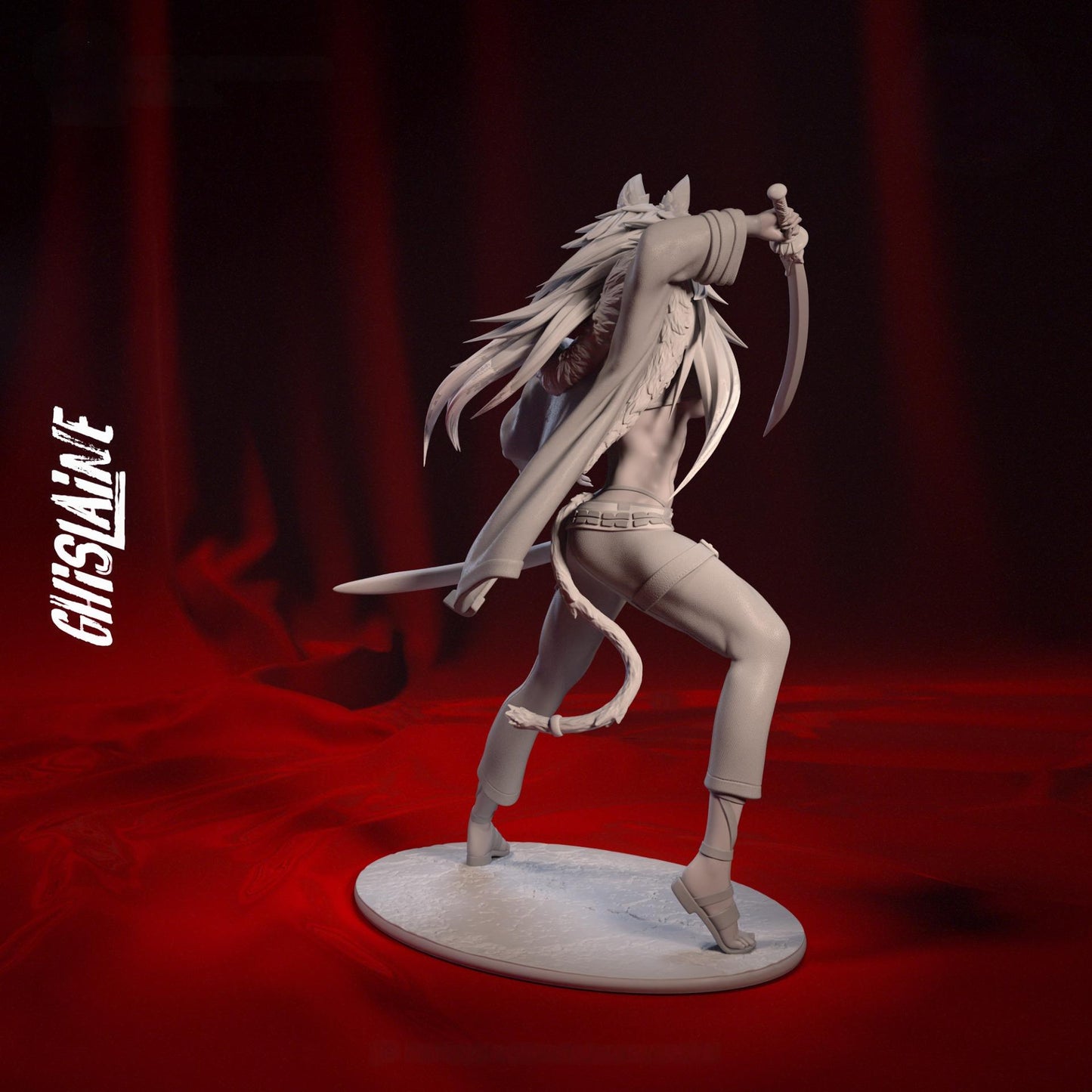 3002 Ghislaine Dedoldia - Mushoku Tensei - STL 3D Print Files