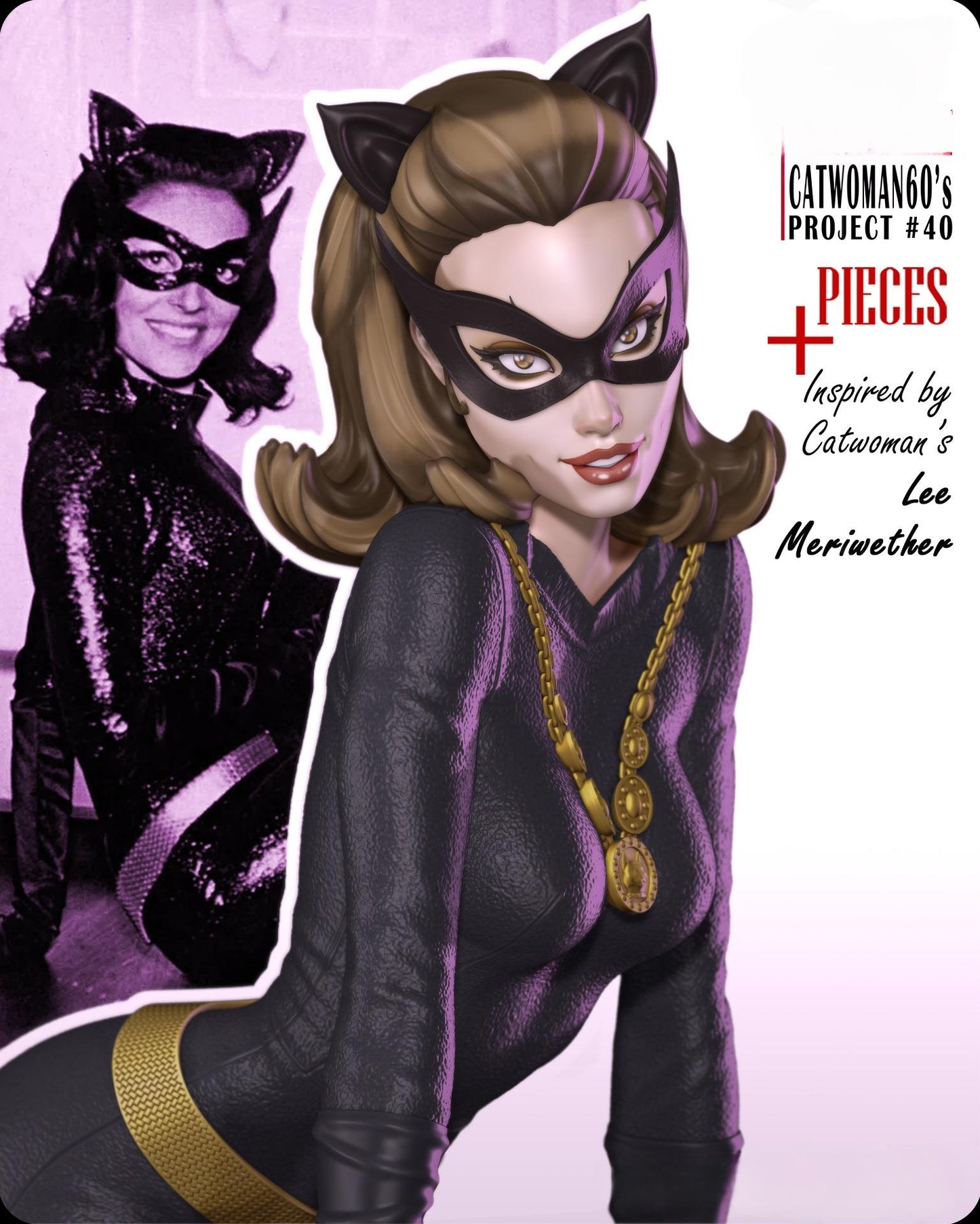 2243 Catwoman Classic - DC COMICS - STL 3D Print Files