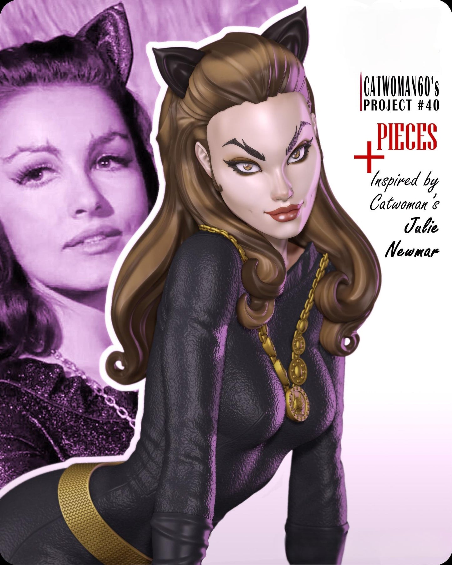 2243 Catwoman Classic - DC COMICS - STL 3D Print Files