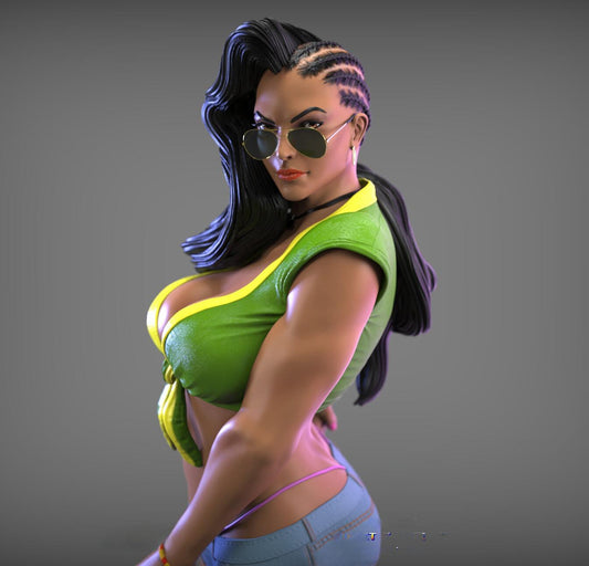 2246 Laura - Street Fighter V - STL 3D Print Files