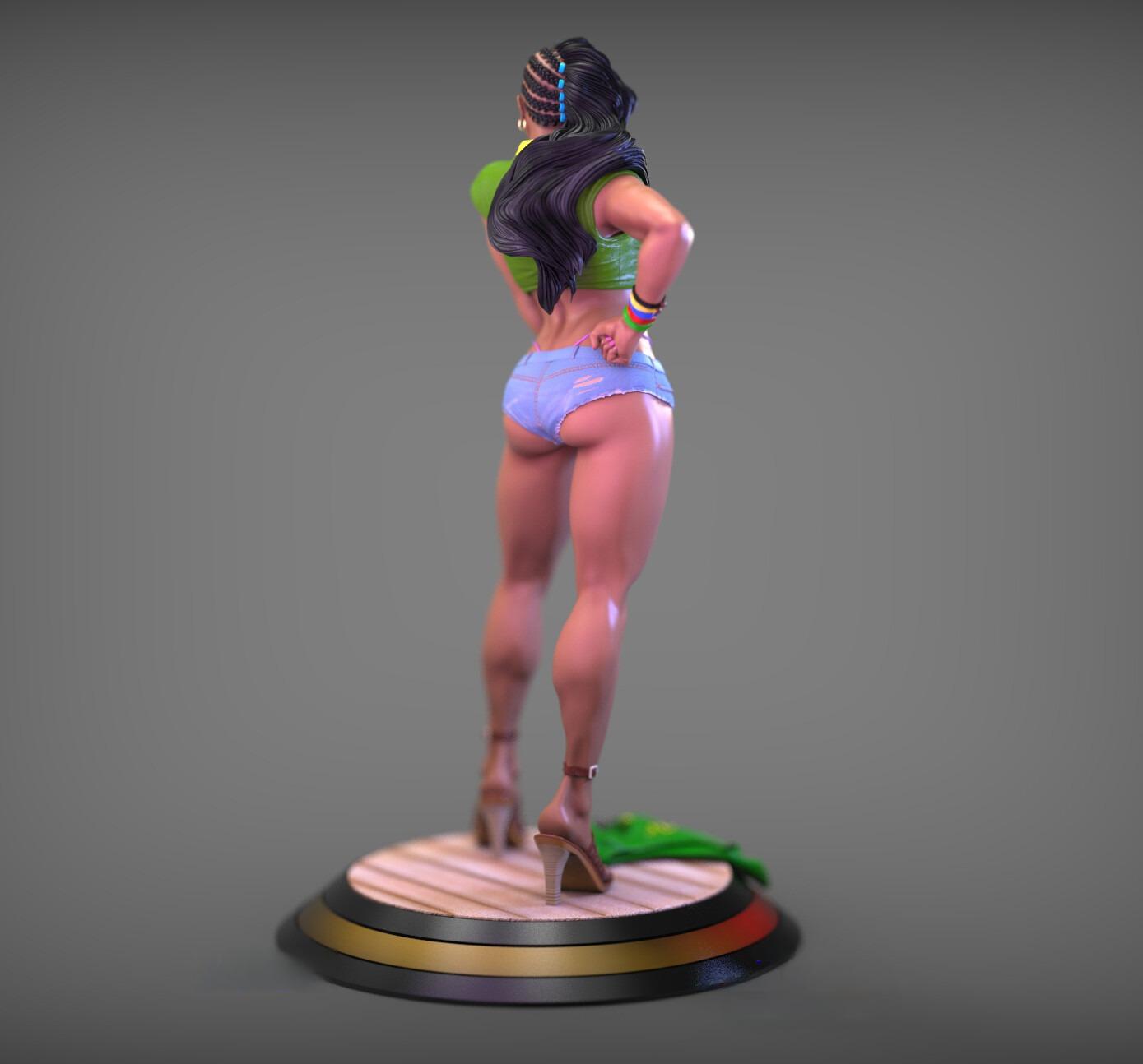 2246 Laura - Street Fighter V - STL 3D Print Files