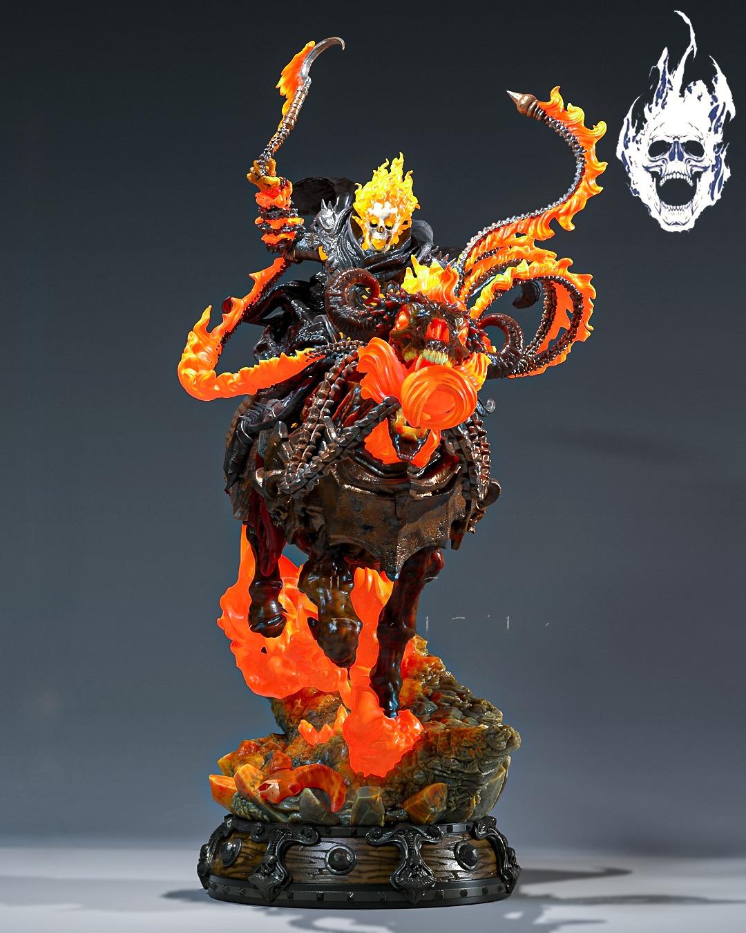 2247 Ghost Rider - Marvel Comics - STL 3D Print Files