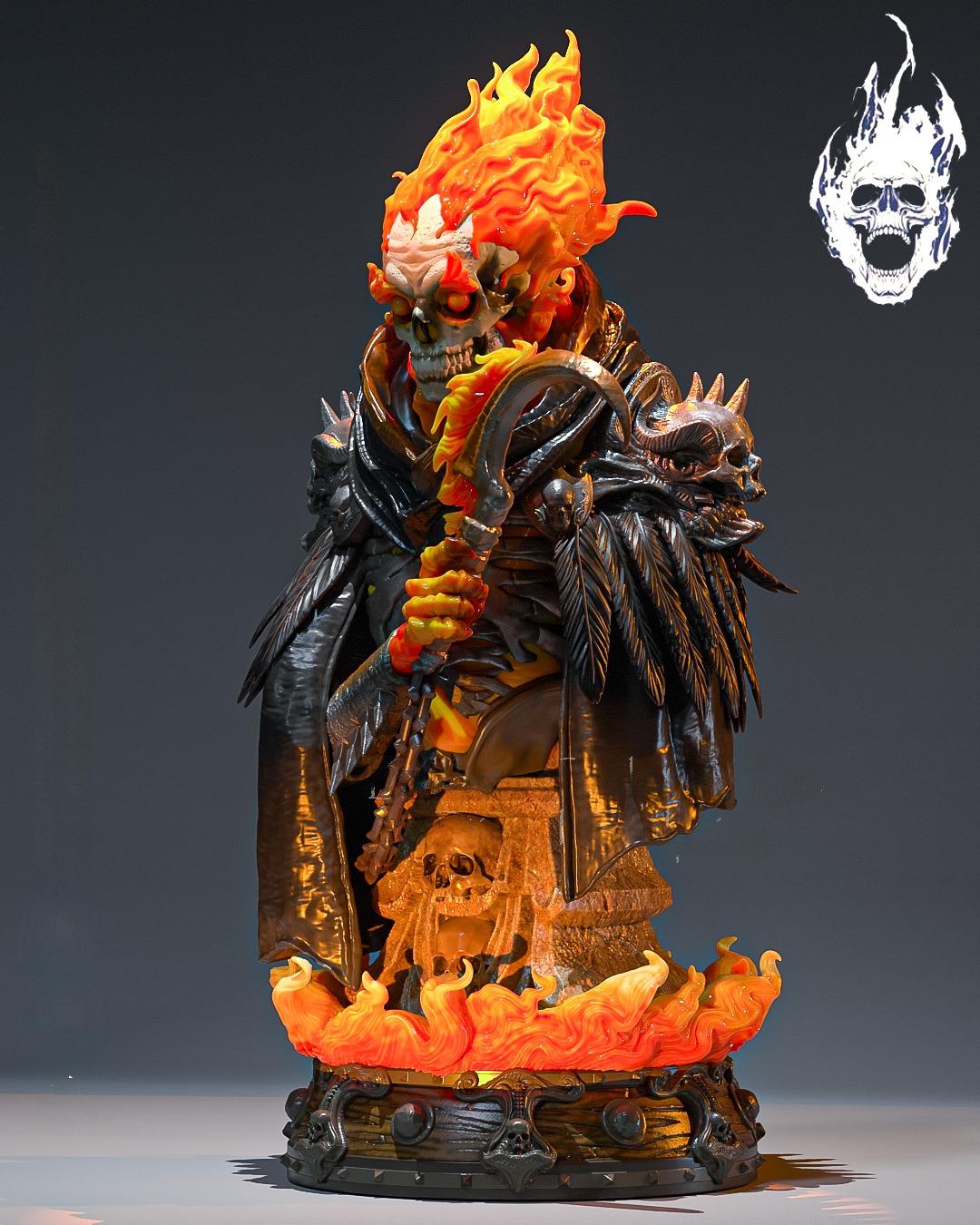 2247 Ghost Rider - Marvel Comics - STL 3D Print Files