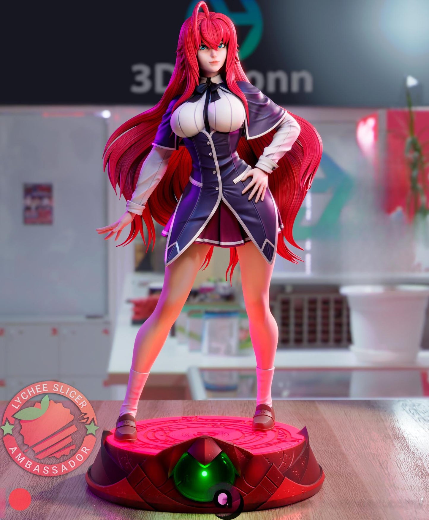 2248 Rias Gremory NSFW - High School - STL 3D Print Files