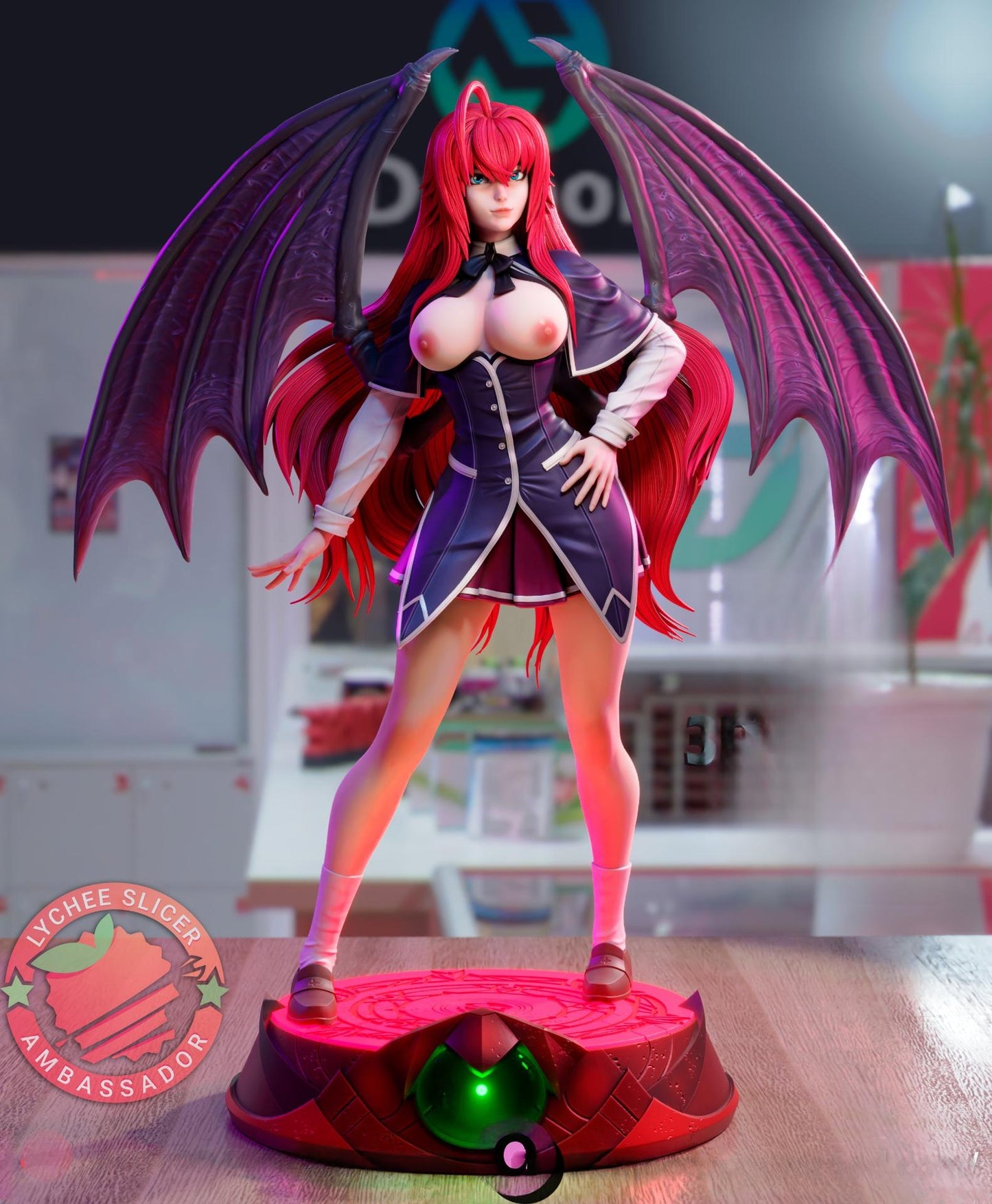 2248 Rias Gremory NSFW - High School - STL 3D Print Files