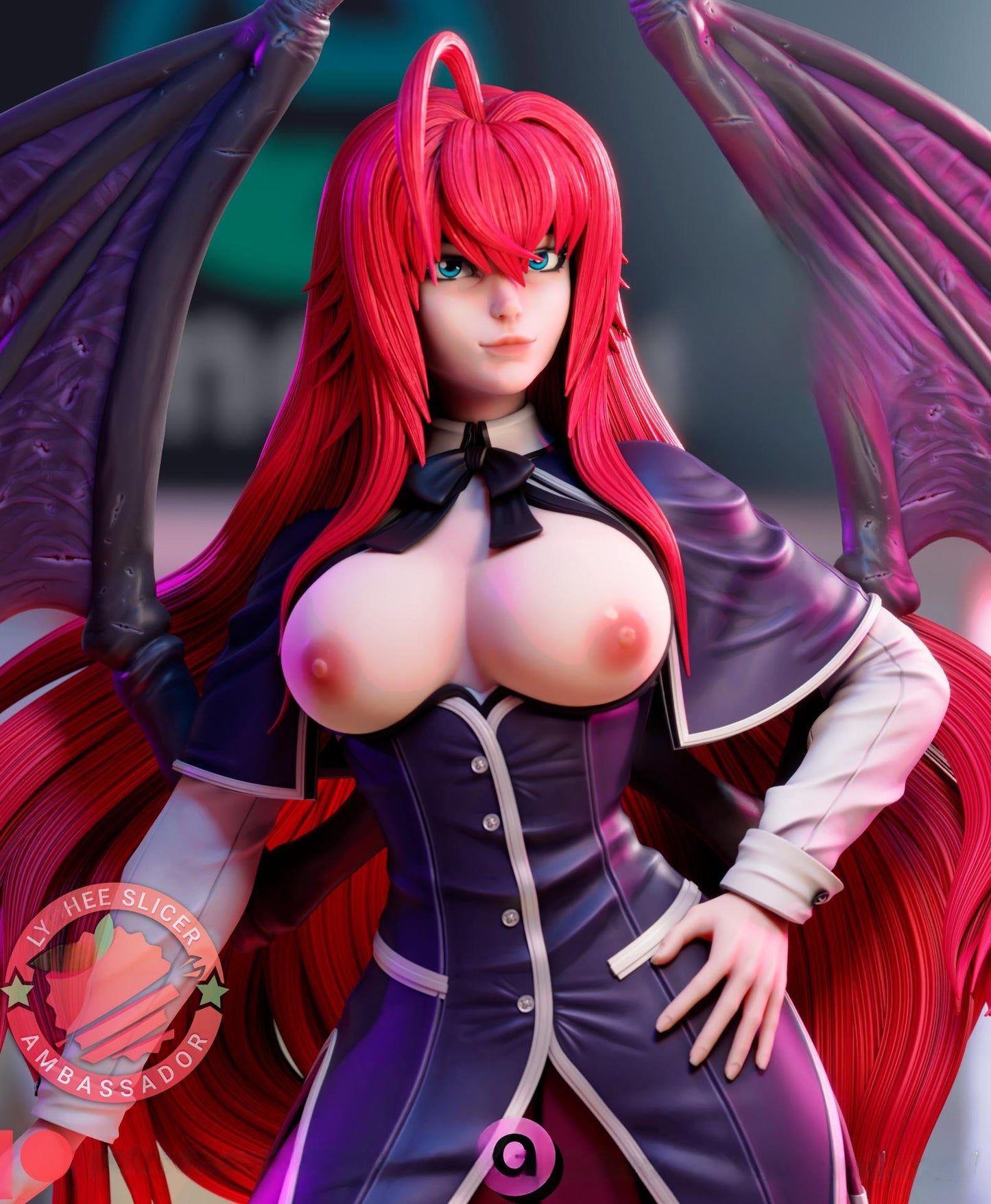 2248 Rias Gremory NSFW - High School - STL 3D Print Files