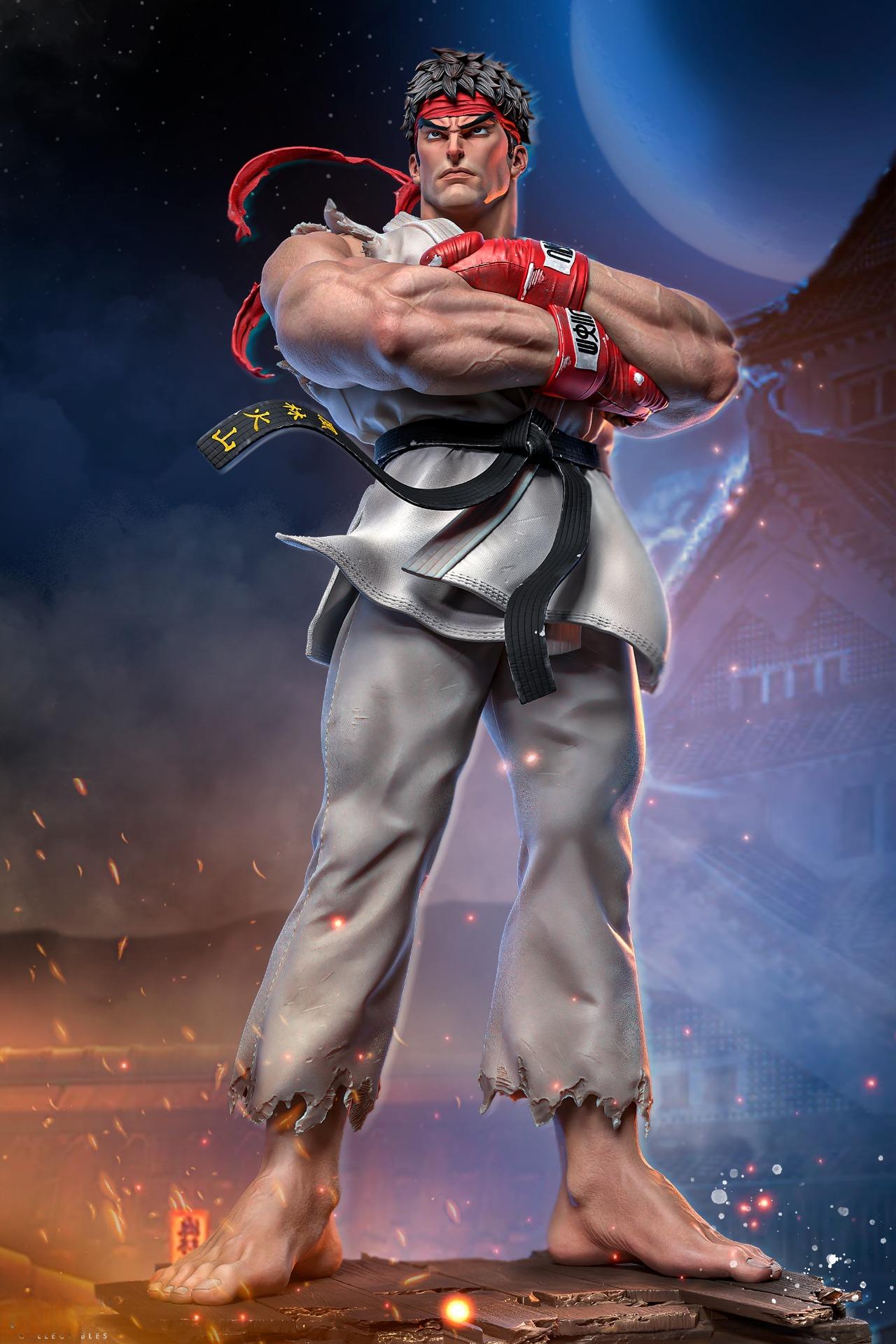 2264 Ryu - Street Fighter - STL 3D Print Files