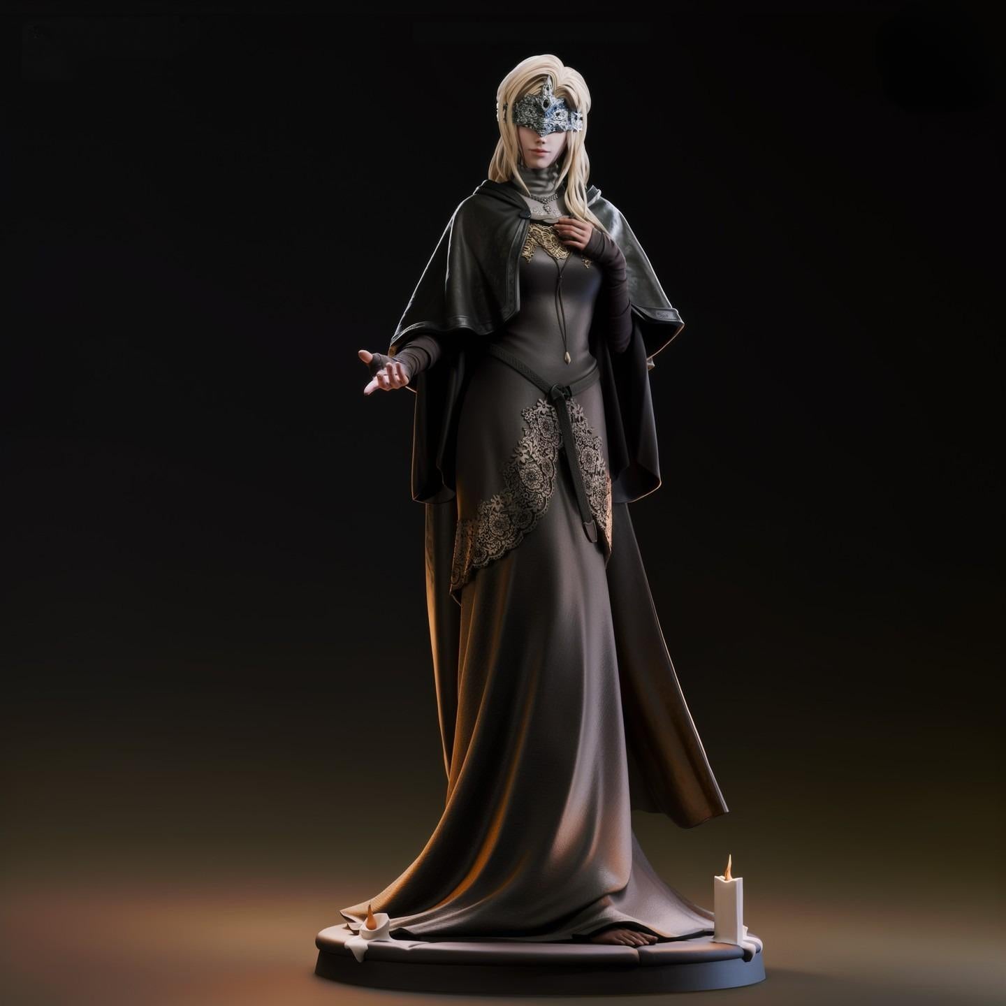 2277 Fire Keeper - Dark Souls - STL 3D Print Files