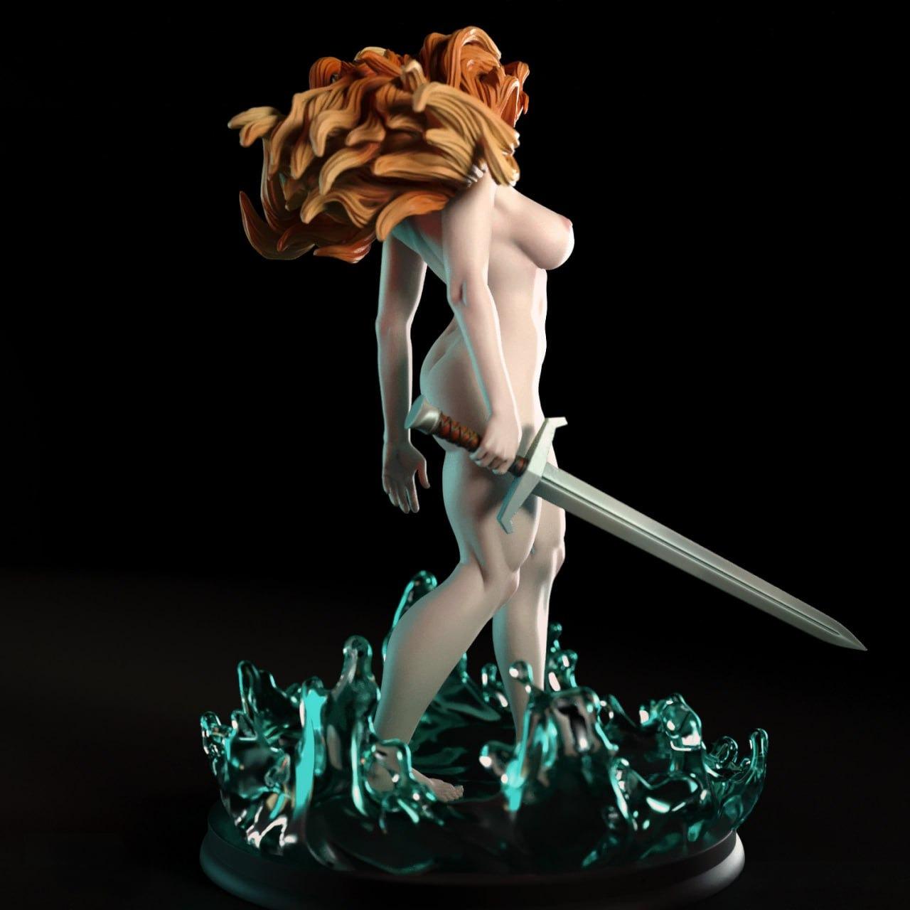 2280 Lady of the Lake NSFW - STL 3D Print Files