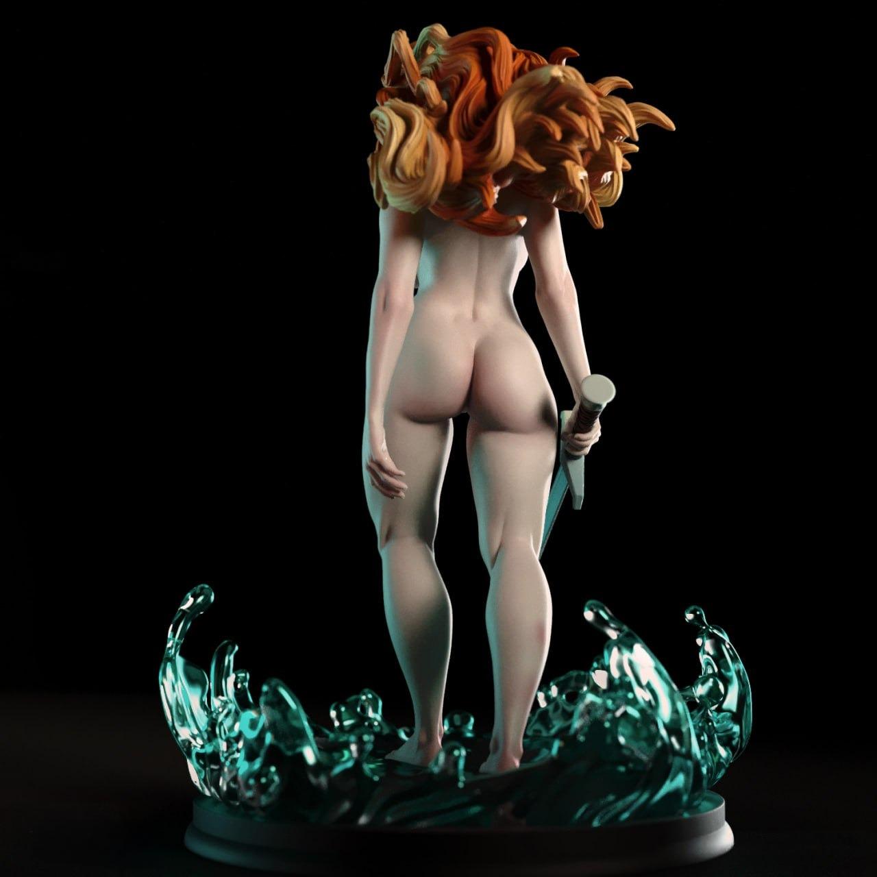 2280 Lady of the Lake NSFW - STL 3D Print Files