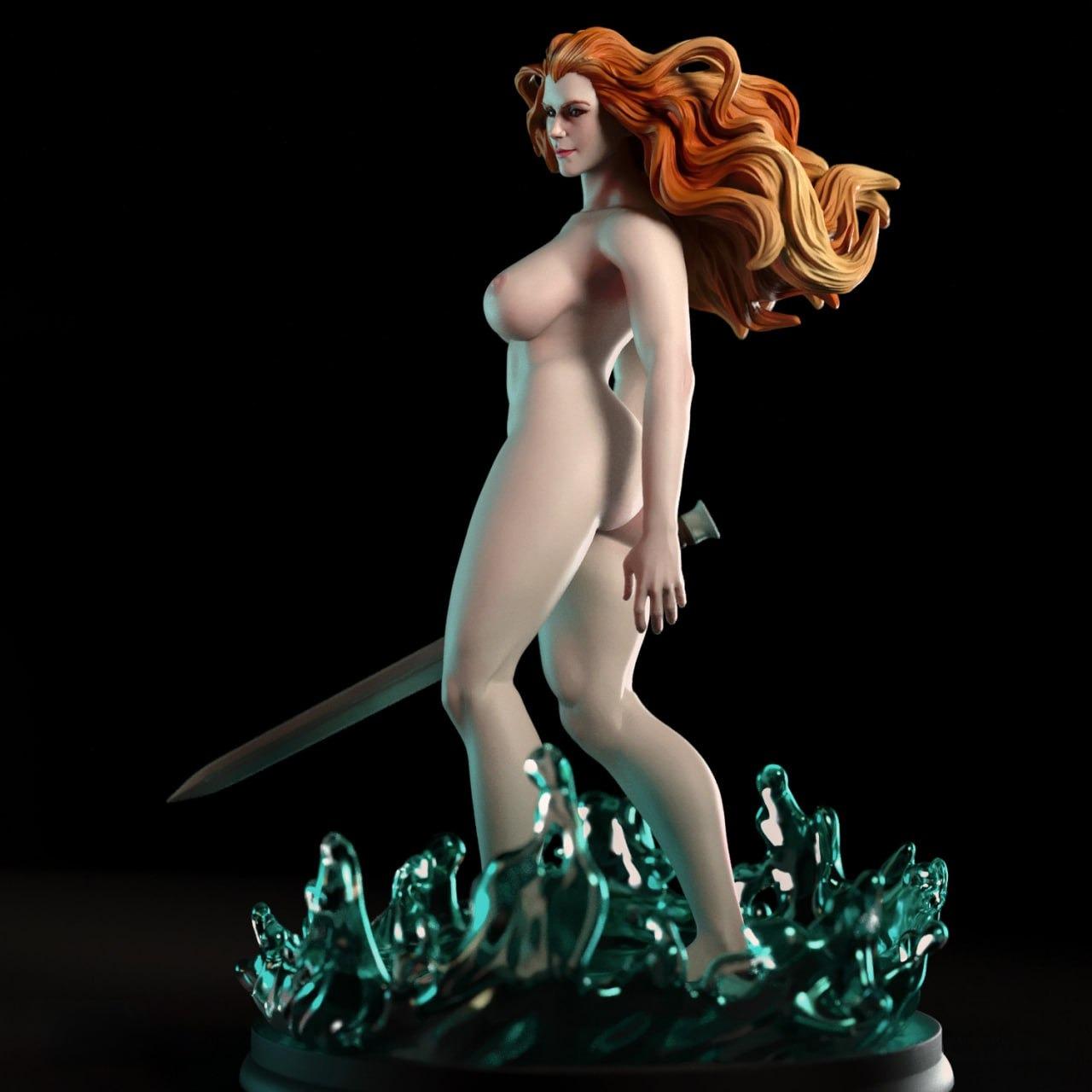 2280 Lady of the Lake NSFW - STL 3D Print Files