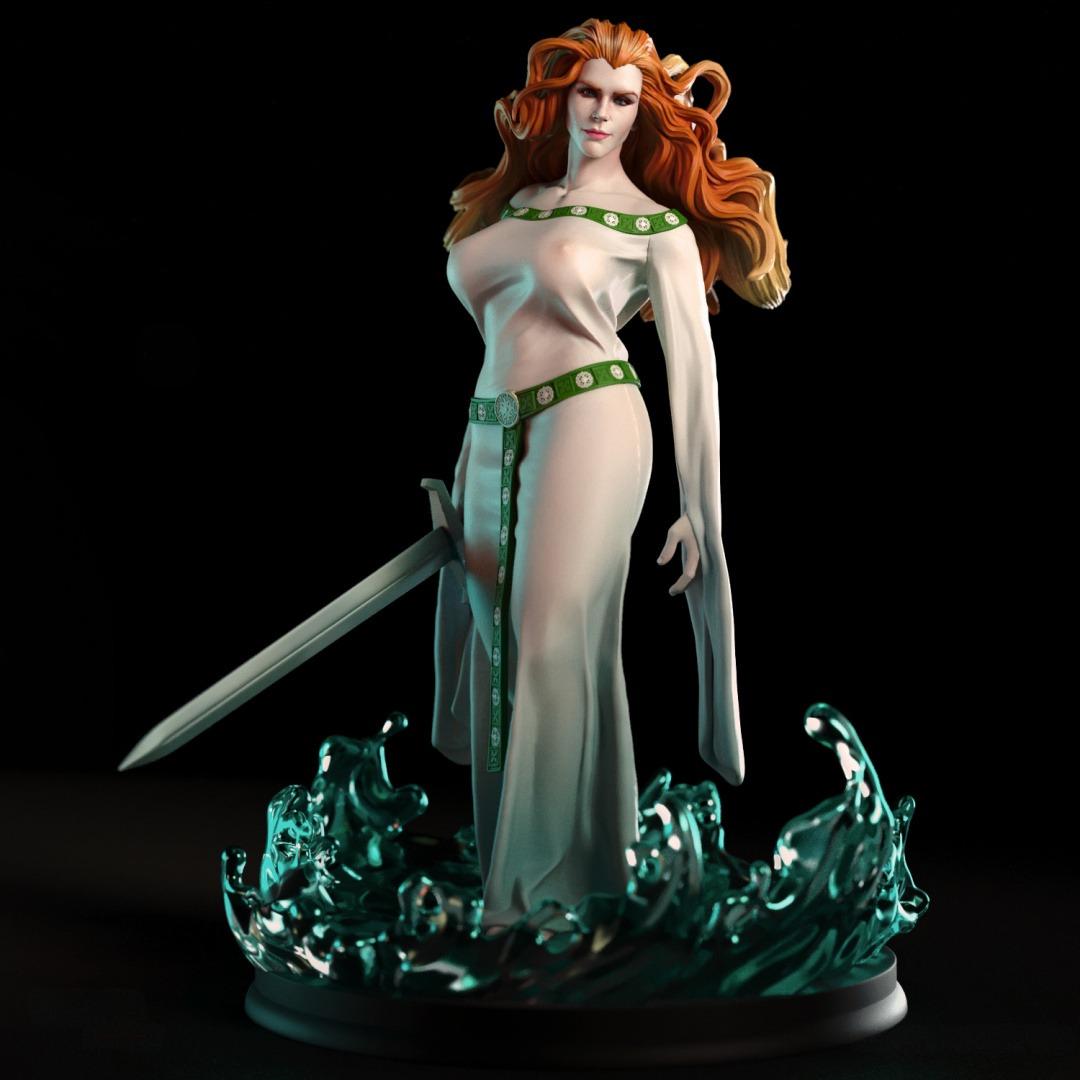 2280 Lady of the Lake NSFW - STL 3D Print Files