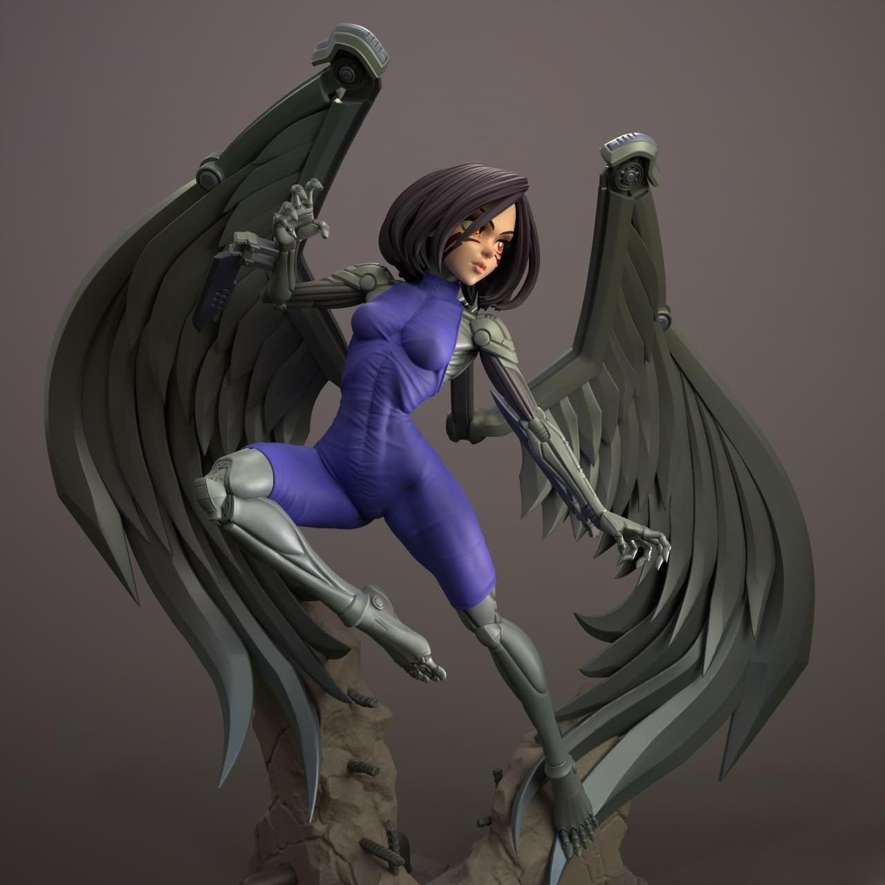 2293 Alita Battle Angel - STL 3D Print Files