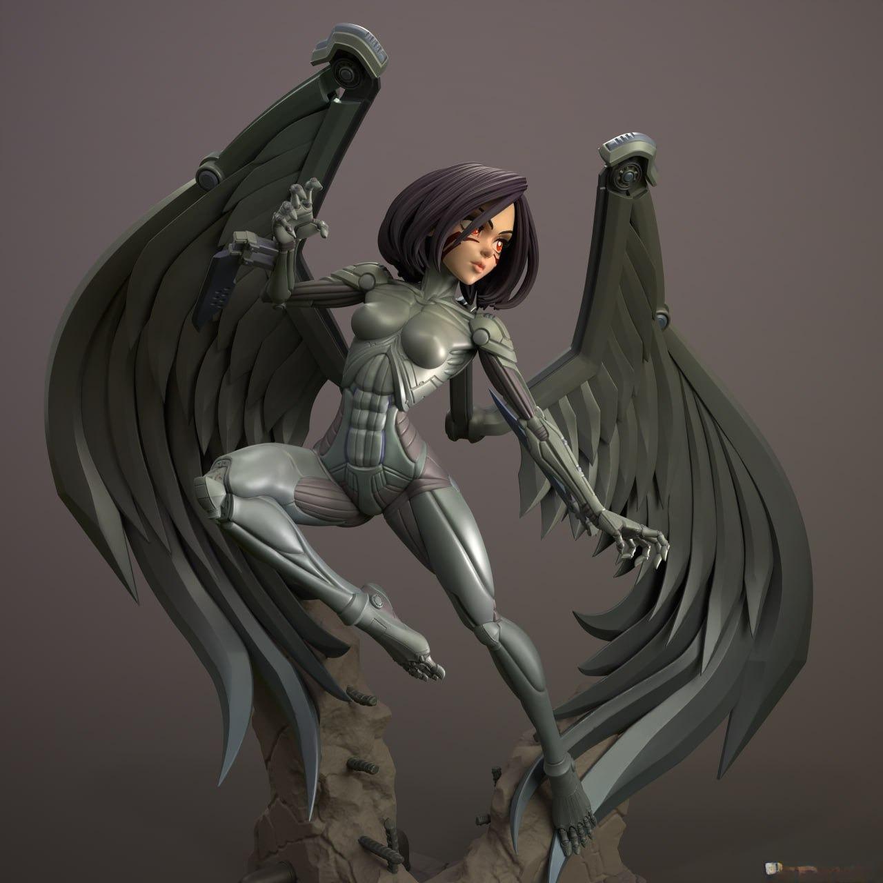 2293 Alita Battle Angel - STL 3D Print Files