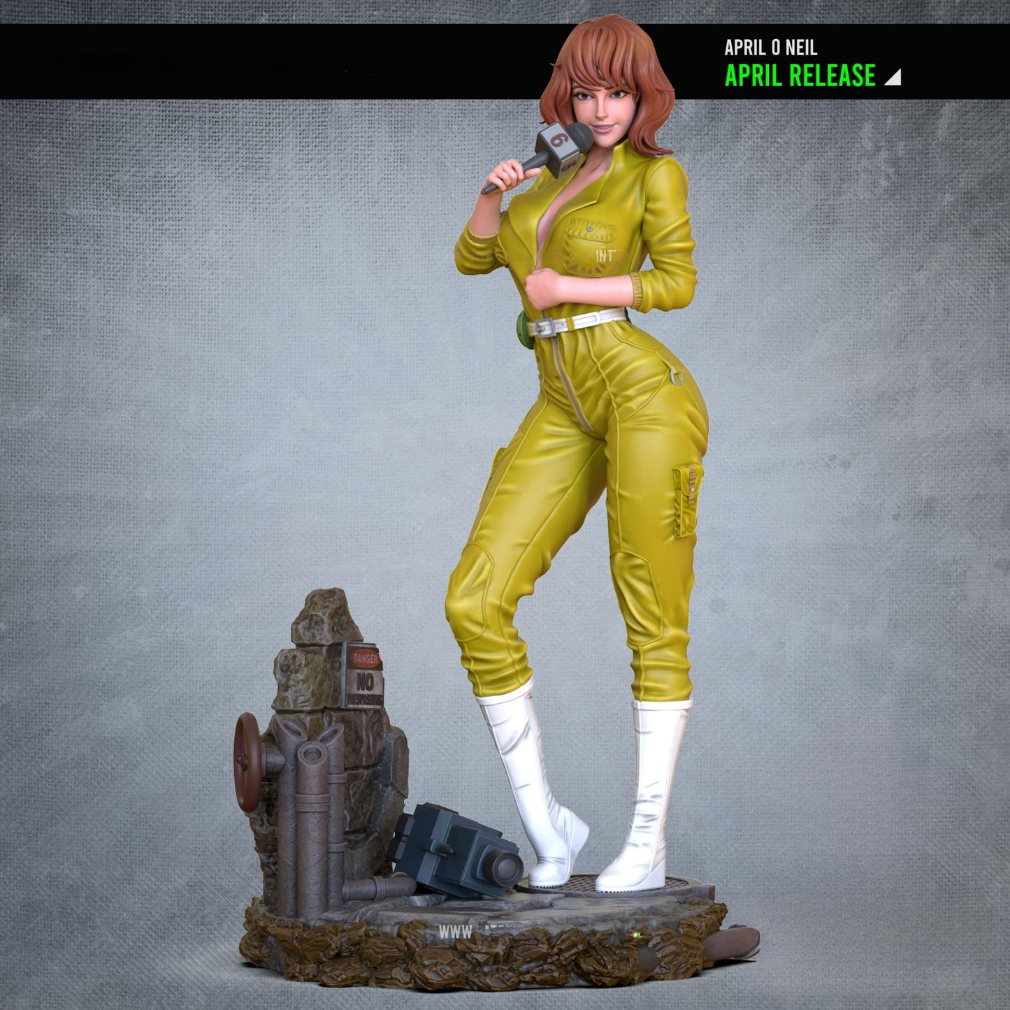 2301 April O'Neil NSFW - TMNT - STL 3D Print Files