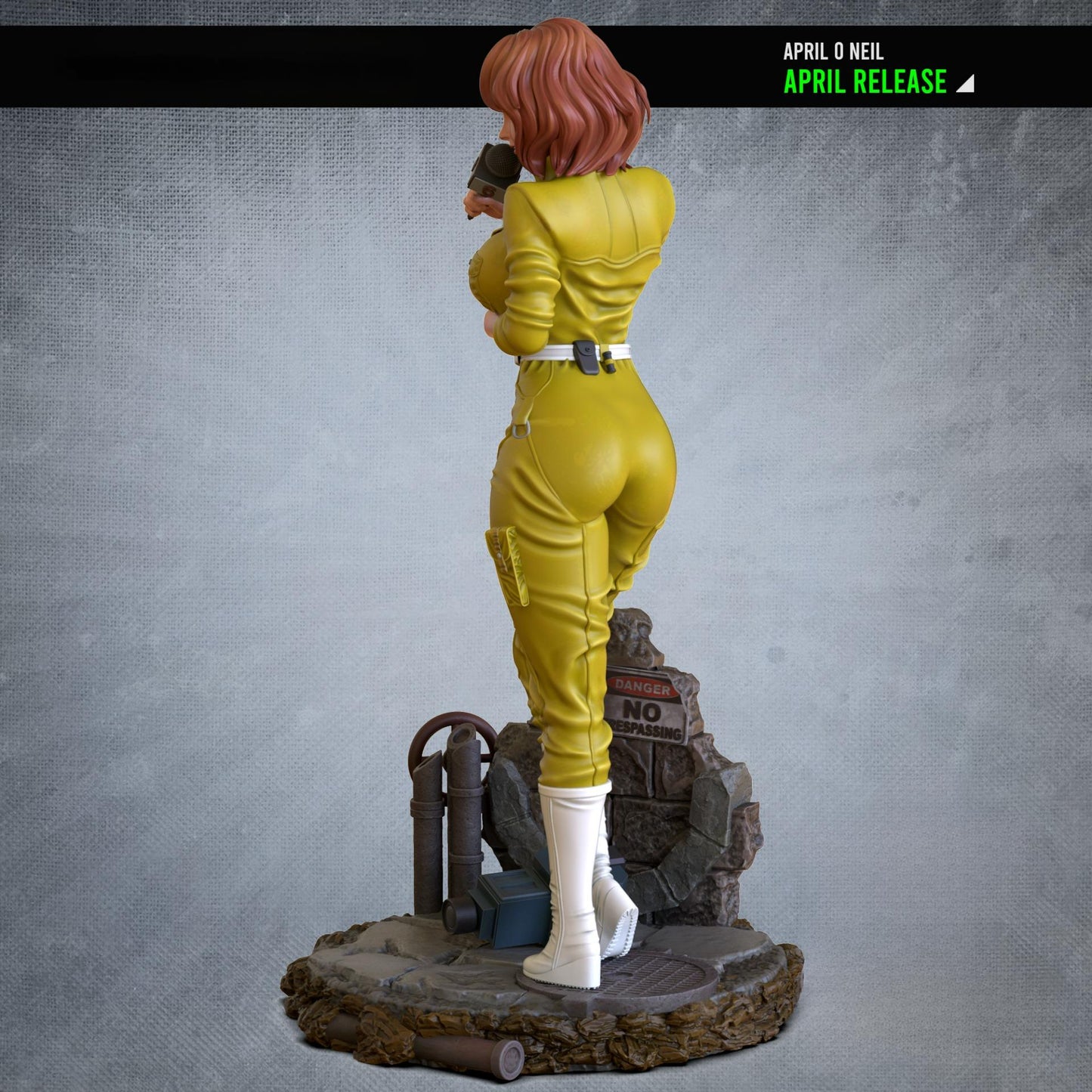 2301 April O'Neil NSFW - TMNT - STL 3D Print Files