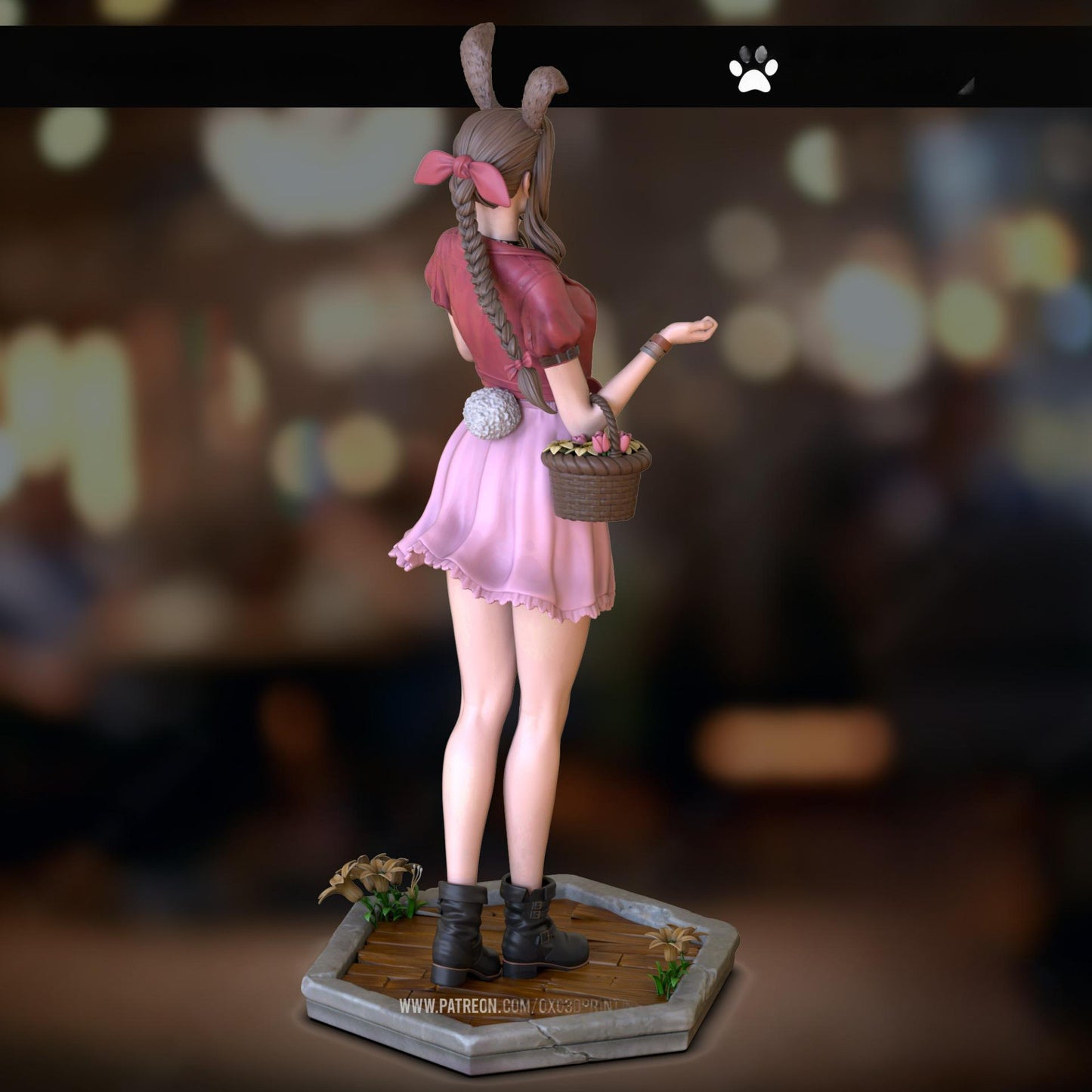 2302 Aerith Gainsborough NSFW - Final Fantasy - STL 3D Print Files