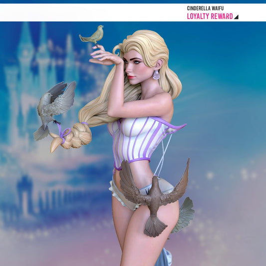 2303 Cinderella NSFW - STL 3D Print Files